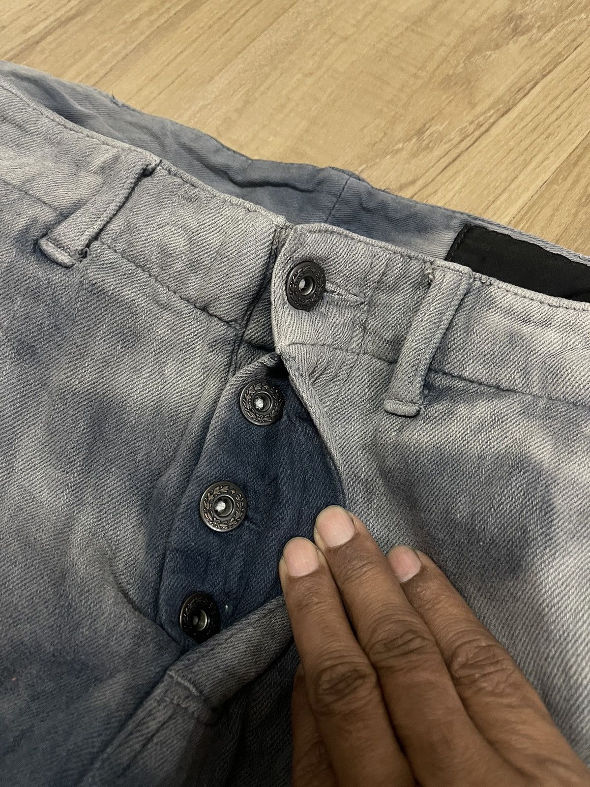 Japanese Brand QLAMB SUNFADED CARGO PANTS Size US 28 / EU 44 - 2 Thumbnail