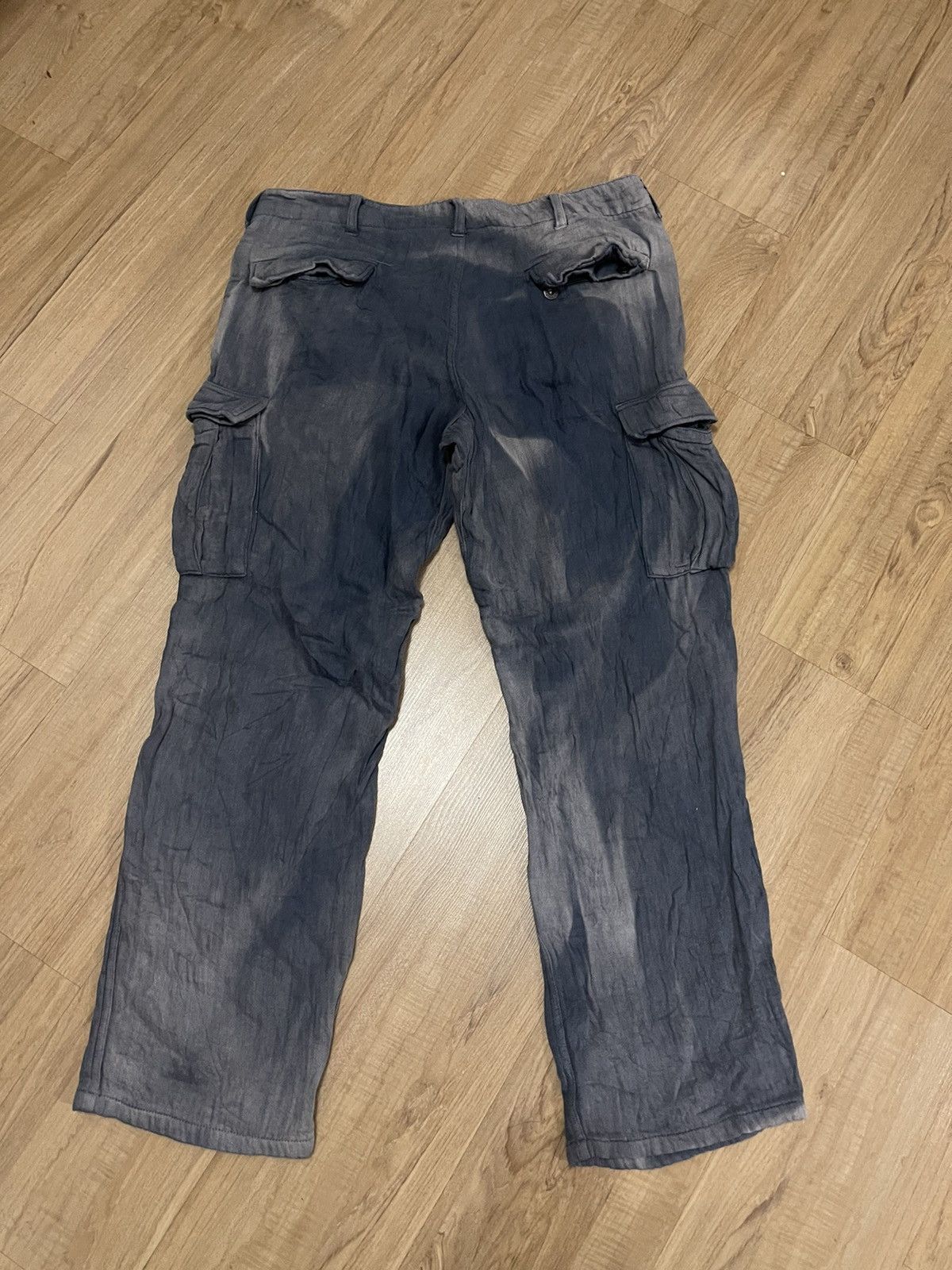 Japanese Brand QLAMB SUNFADED CARGO PANTS Size US 28 / EU 44 - 5 Thumbnail