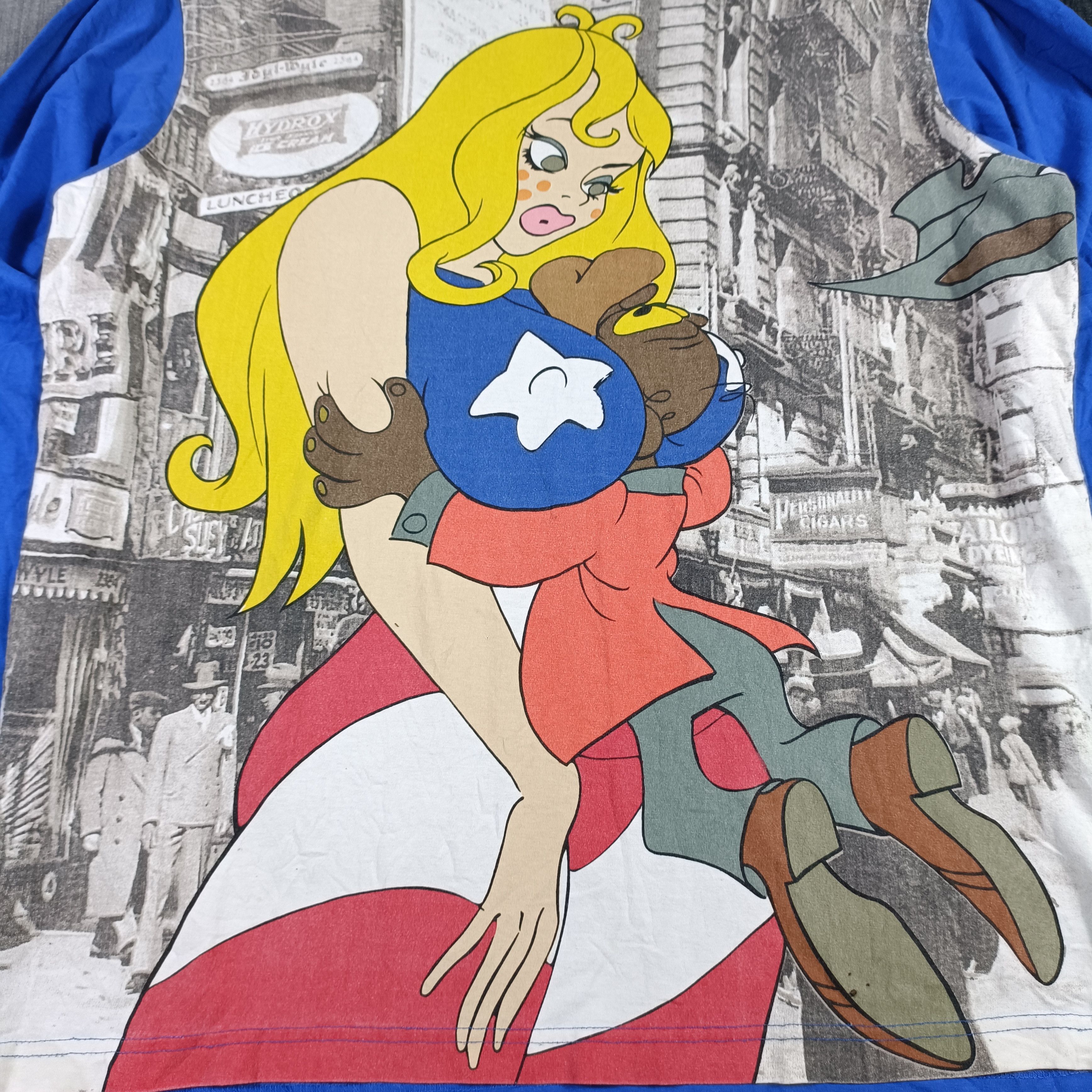 トップス Supreme 2008 Ralph Bakshi Coonskin LS T FAST LUCK — Supreme Ralph Bakshi Long Sleeve Spring Summer