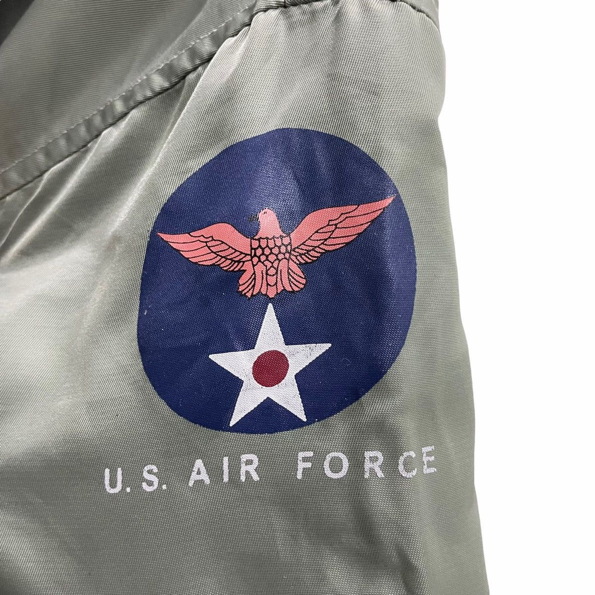 Flight Club 💥70s FLIGHT MA-1 PILOT BOMBER JACKET Size US XXL / EU 58 / 5 - 5 Thumbnail