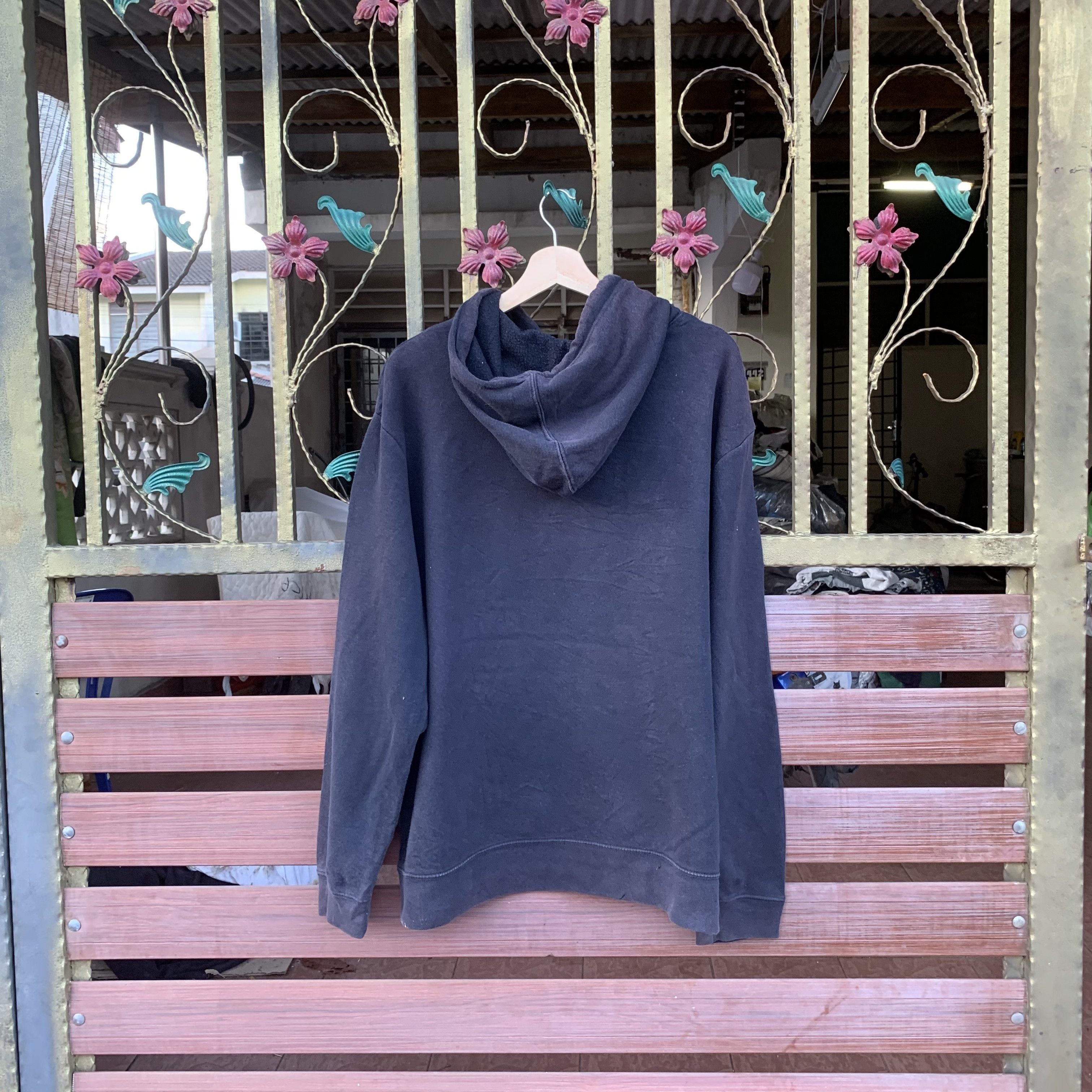 Gap Gap Spell Out Hooded Faded Pullover Baggy Sweatshirts Size US XL / EU 56 / 4 - 6 Thumbnail