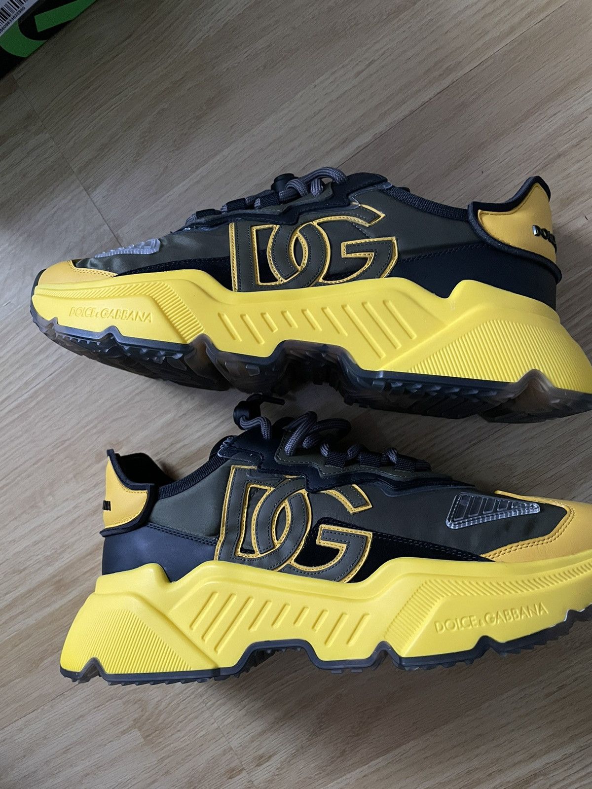 Dolce & Gabbana Dolce & Gabbana Daymaster ‘Yellow Black’ Size US 10 / EU 43 - 1 Thumbnail