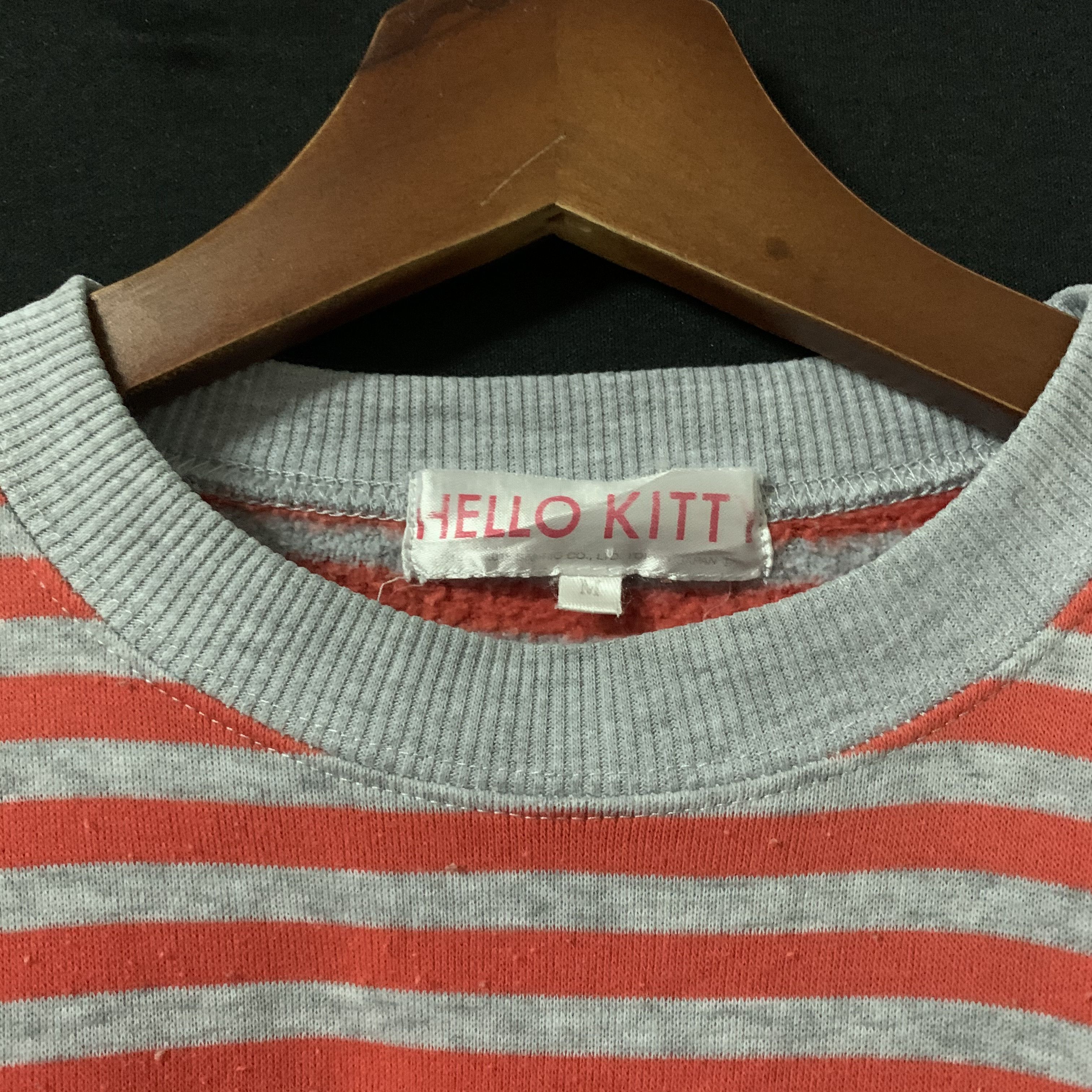 Vintage Vintage Hello Kitty By Sanrio Striped Series Long Sleeve Size US M / EU 48-50 / 2 - 4 Thumbnail