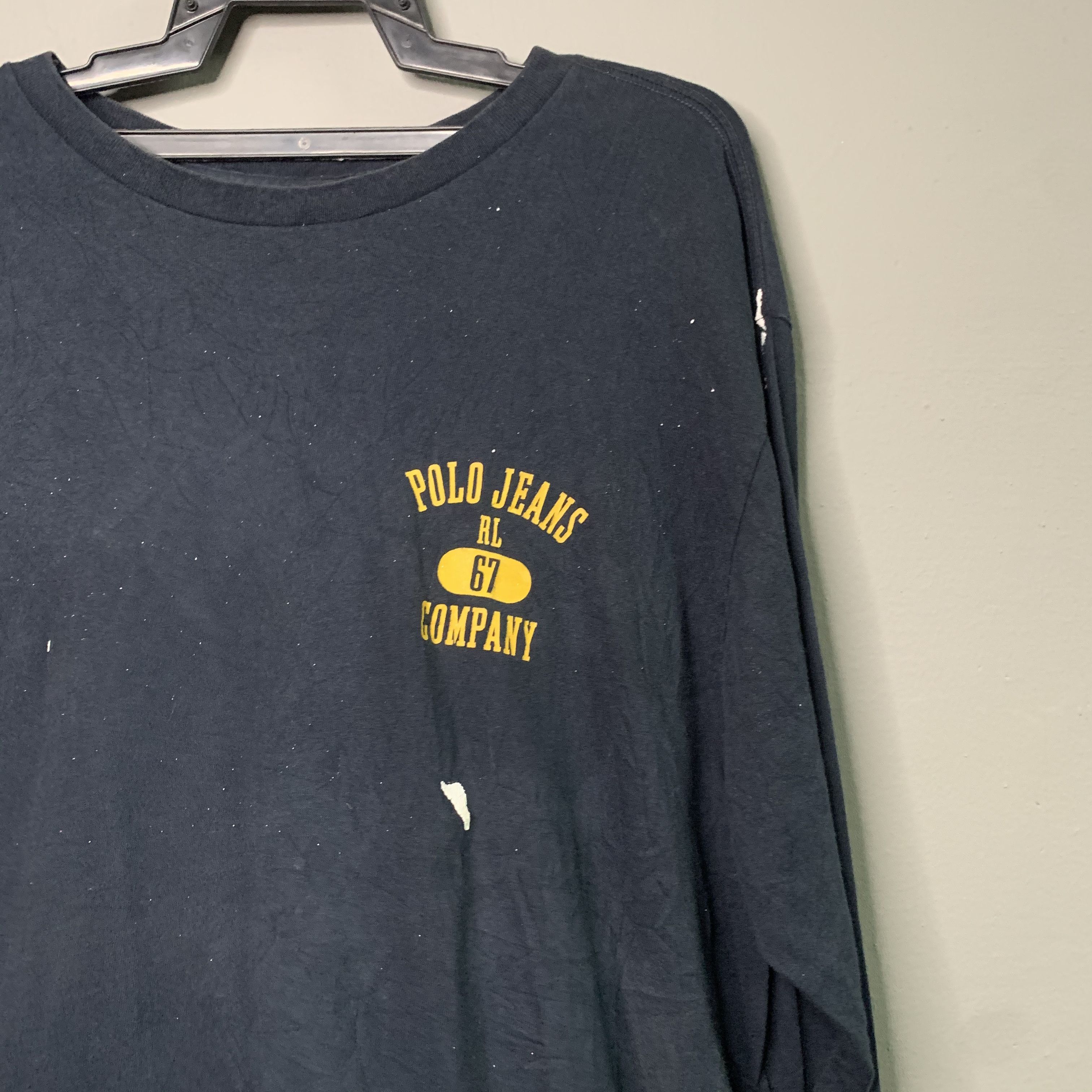 Polo Ralph Lauren Polo By Ralph Lauren Long Sleeve Faded Tshirt Large size Size US L / EU 52-54 / 3 - 2 Thumbnail