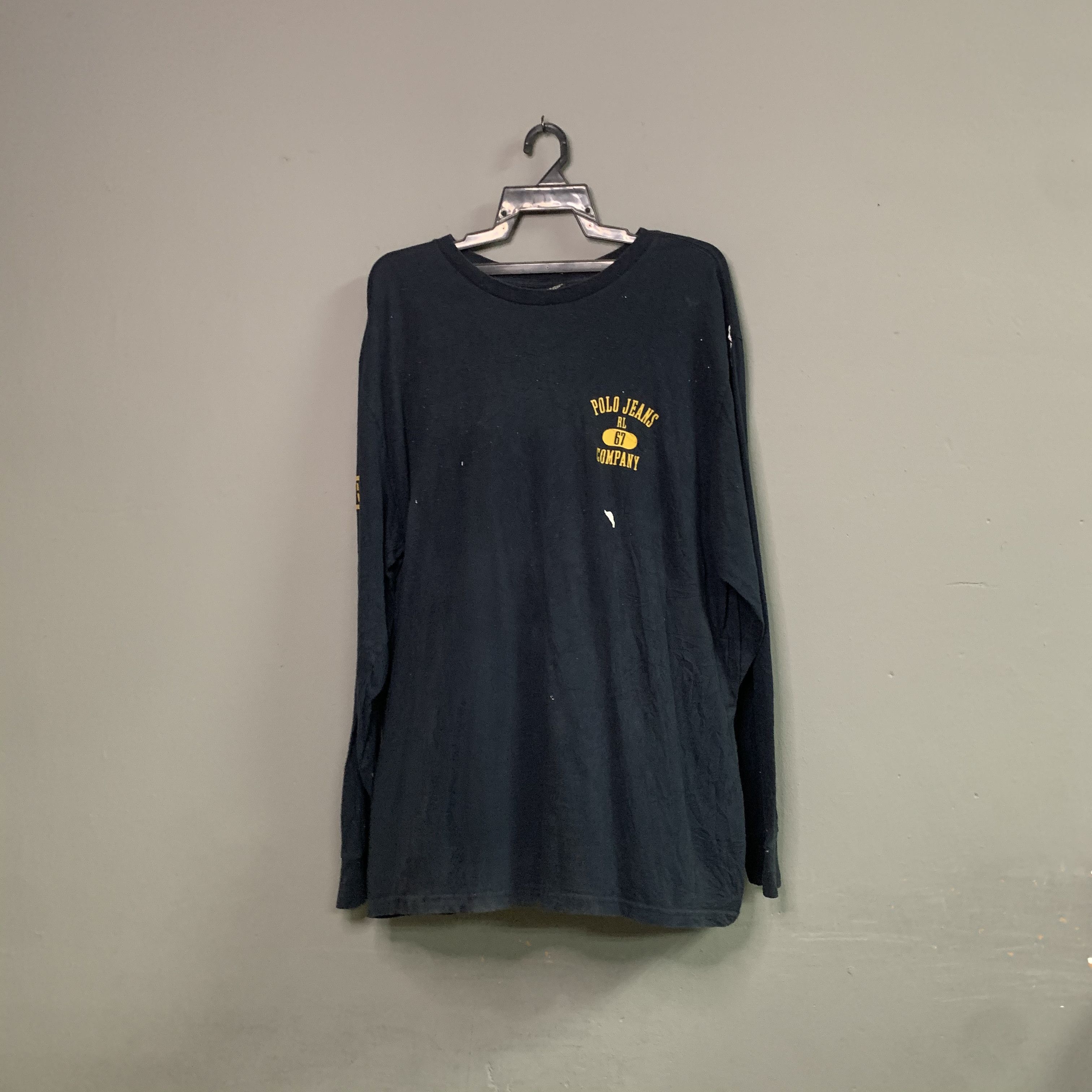 Polo Ralph Lauren Polo By Ralph Lauren Long Sleeve Faded Tshirt Large size Size US L / EU 52-54 / 3 - 1 Thumbnail