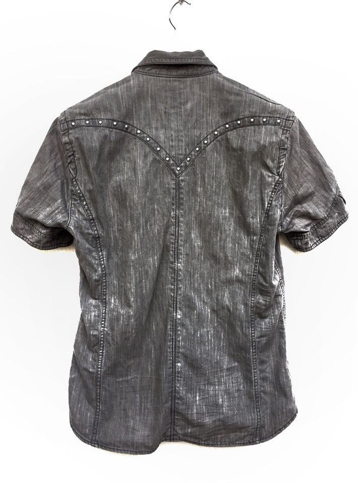 Japanese Brand JapaneseBrand Nicole Club For Men ButtonUp Shirt Jeans Style Size US S / EU 44-46 / 1 - 2 Thumbnail