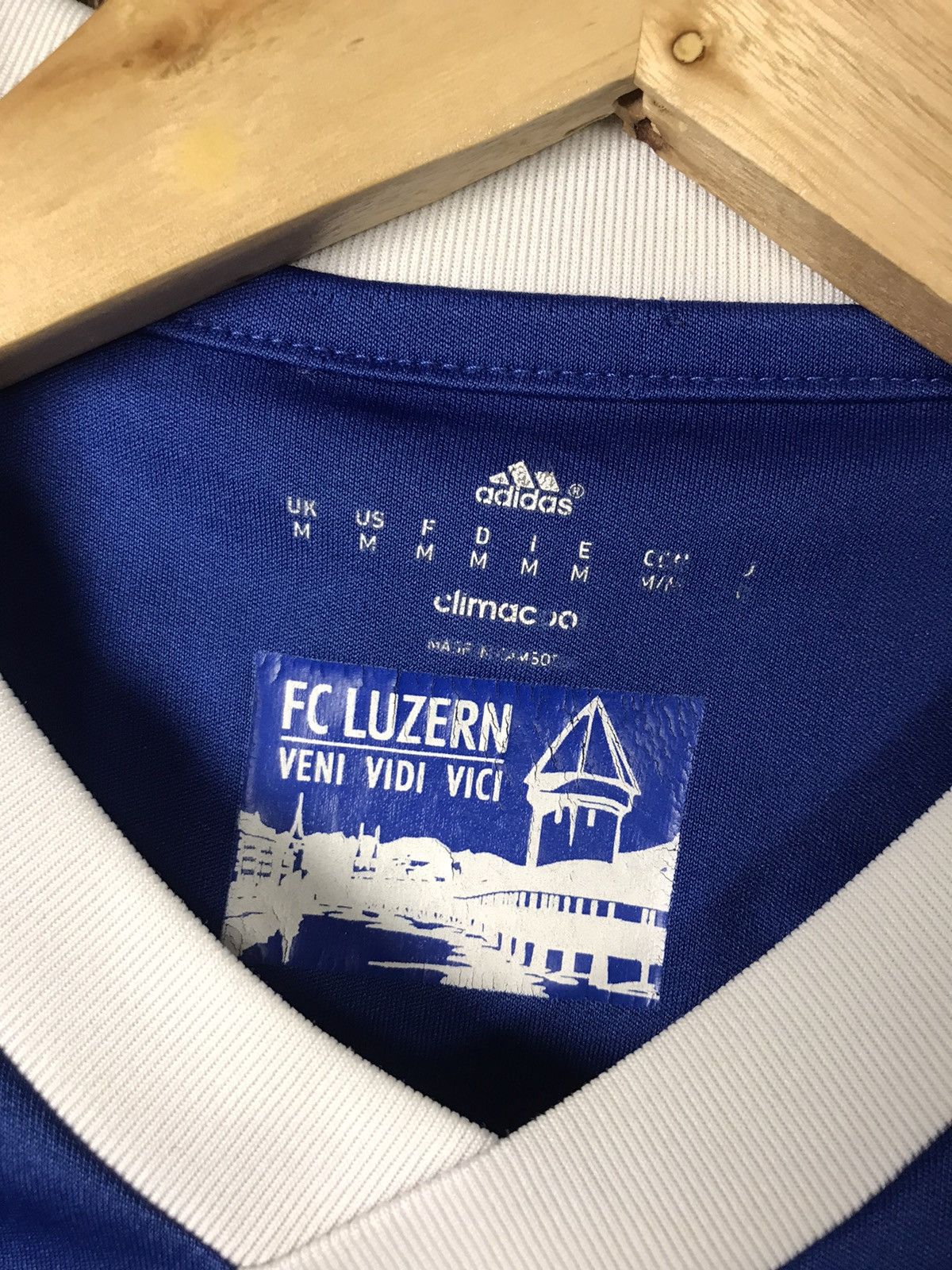Adidas Adidas Signed FC Luzern 2015 2016 home jersey Size US M / EU 48-50 / 2 - 6 Thumbnail
