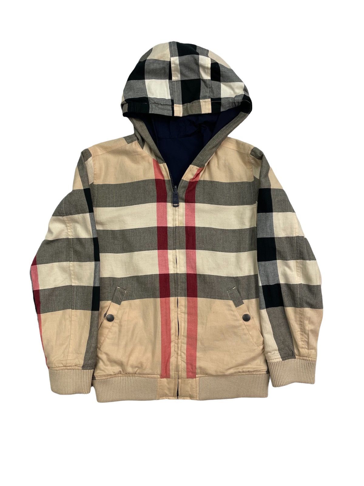 Burberry Burberry Reversible Jacket Size US XXS / EU 40 - 1 Thumbnail