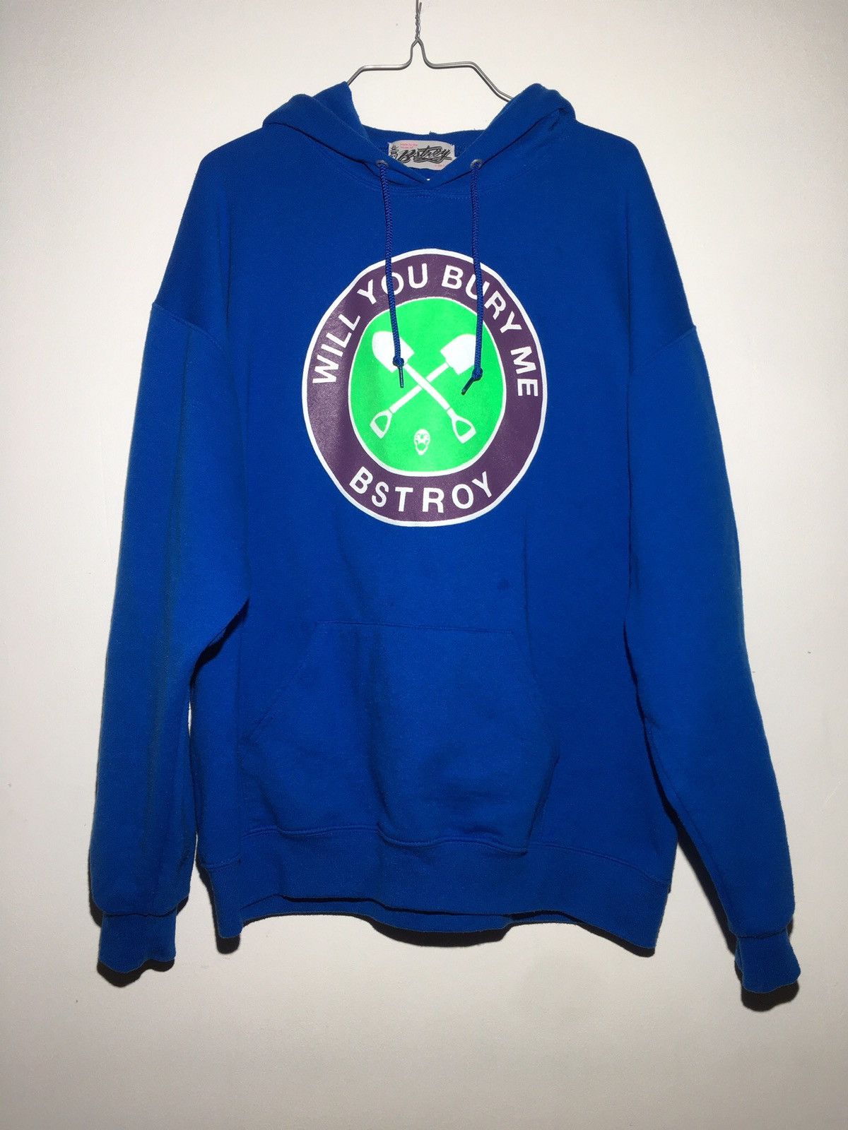 (B).Stroy Bstroy Hoodie Will You Bury Me Size US XL / EU 56 / 4 - 1 Thumbnail