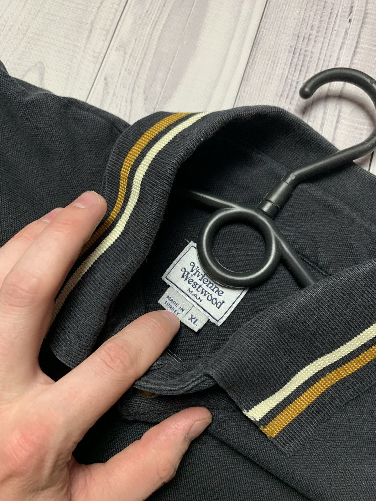 Vintage × Vivienne Westwood Polo Vivienne Westwood size L/XL Size US XL / EU 56 / 4 - 3 Thumbnail