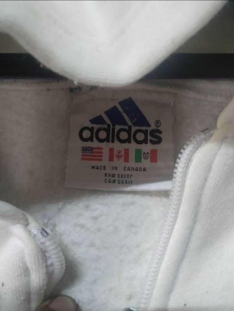 Adidas × Vintage VINTAGE SWEATSHIRTS ADIDAS SMALL LOGO Size US L / EU 52-54 / 3 - 3 Thumbnail