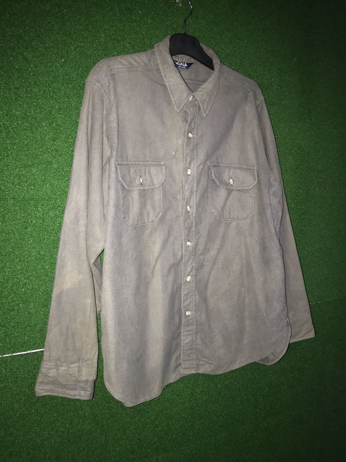 Woolrich Woolen Mills 🔥Vintage Woolrich Wool Shirt Button Up Size US L / EU 52-54 / 3 - 3 Thumbnail
