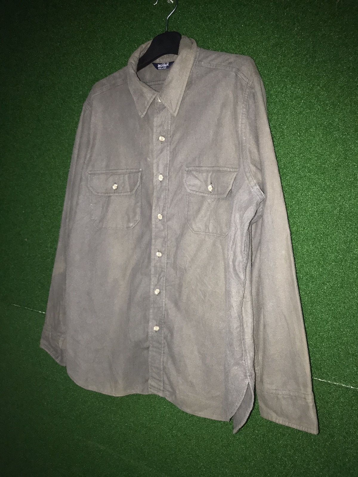 Woolrich Woolen Mills 🔥Vintage Woolrich Wool Shirt Button Up Size US L / EU 52-54 / 3 - 2 Thumbnail