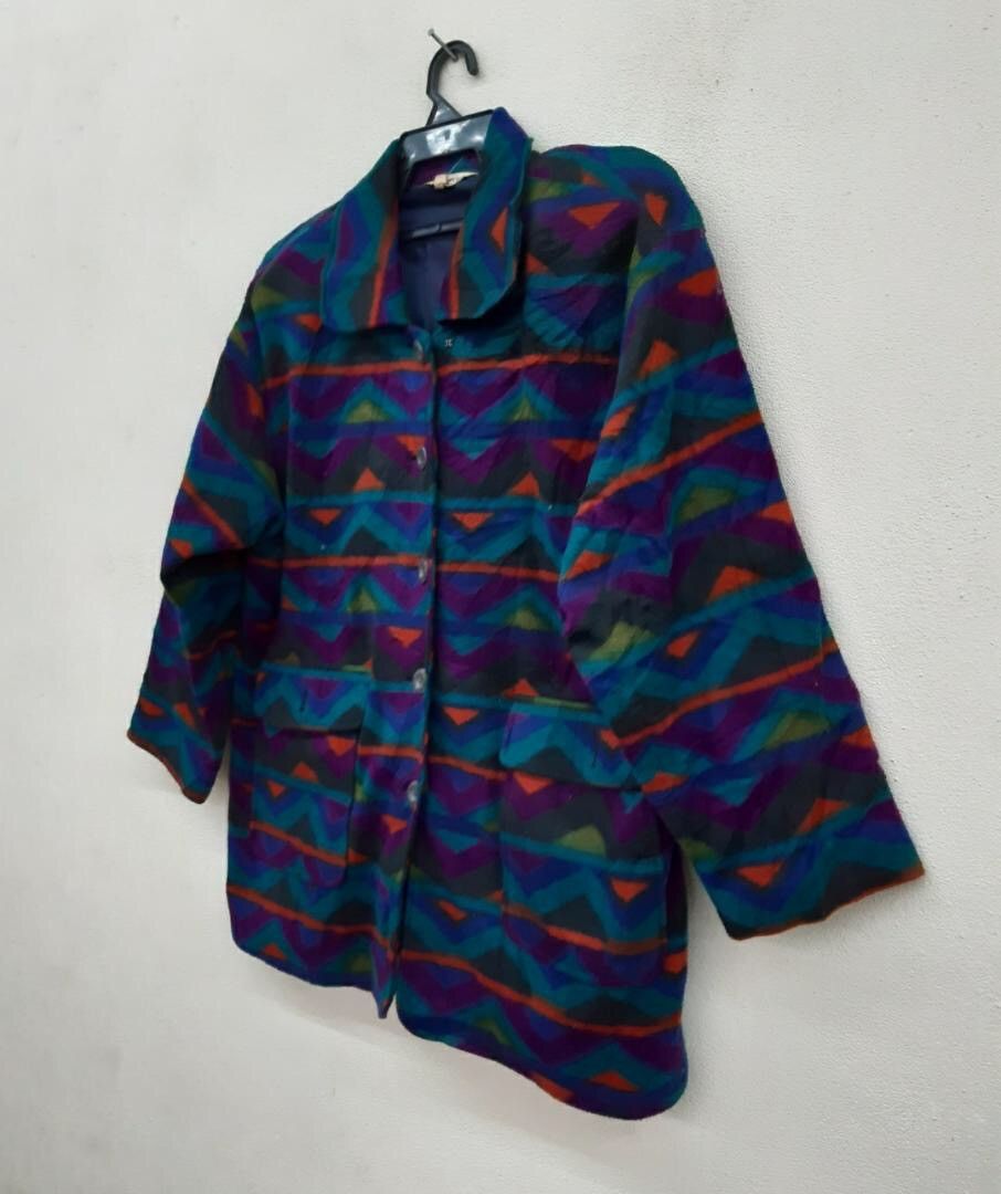 Japanese Brand Najavo Design Fleece Jacket Size US L / EU 52-54 / 3 - 2 Thumbnail