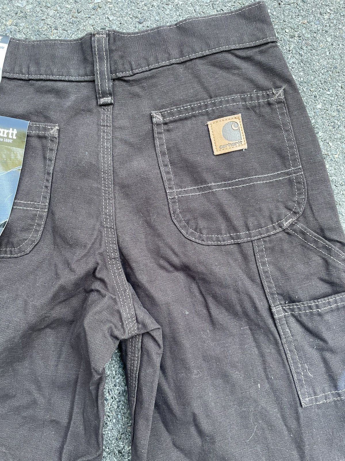 Carhartt × Carhartt Wip Carhartt Work in Progress Brown Junior 12-16y Short (XS) Size US 29 - 5 Thumbnail