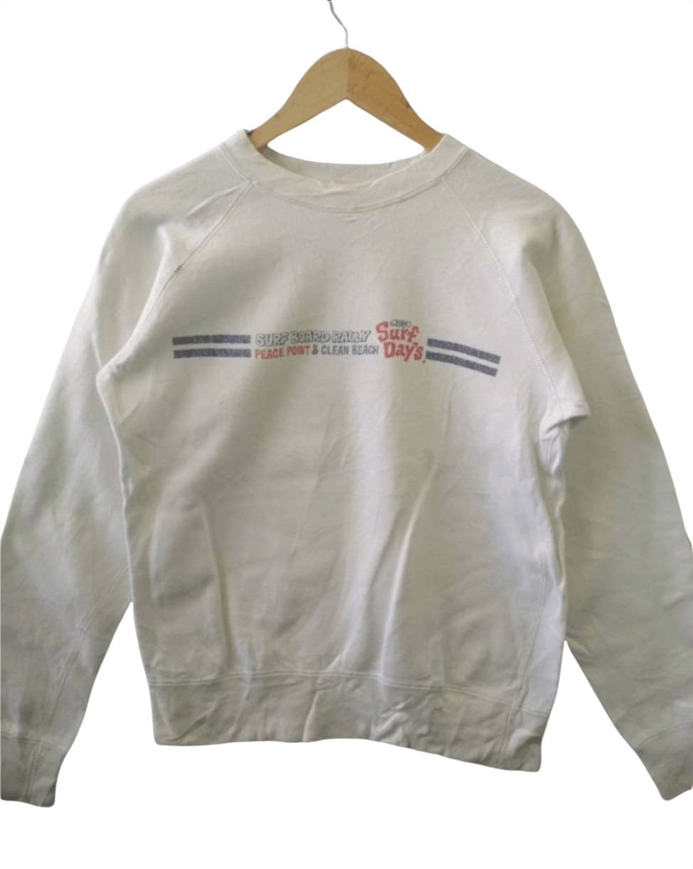 Vintage 2003 Surf Days LONGBOARDERS Sweatshirt Hip Hop Swag Rap Size US S / EU 44-46 / 1 - 2 Thumbnail