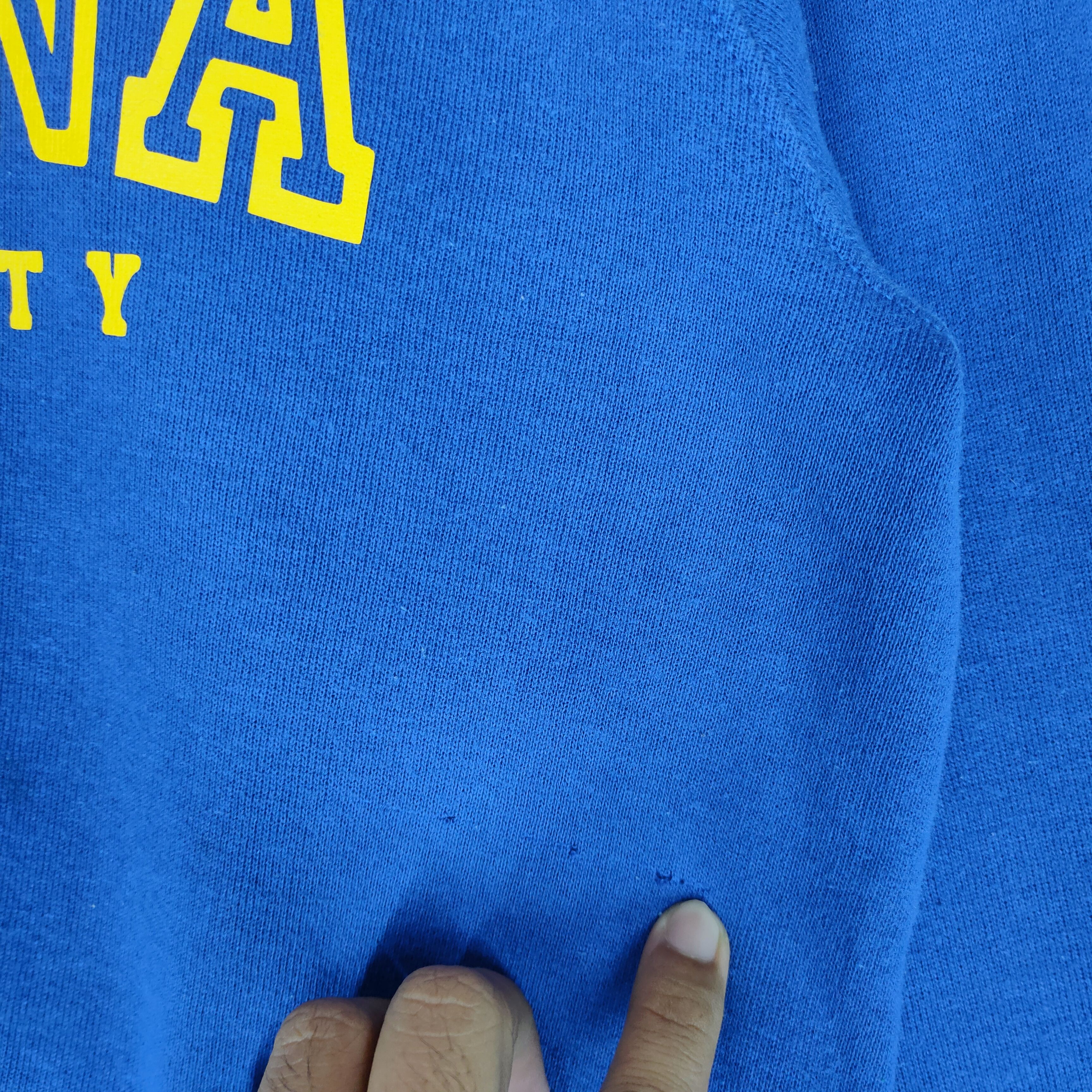 Vintage Vintage INDIANA UNIVERSITY Spellout Made in USA Sweatshirt Size US M / EU 48-50 / 2 - 3 Thumbnail