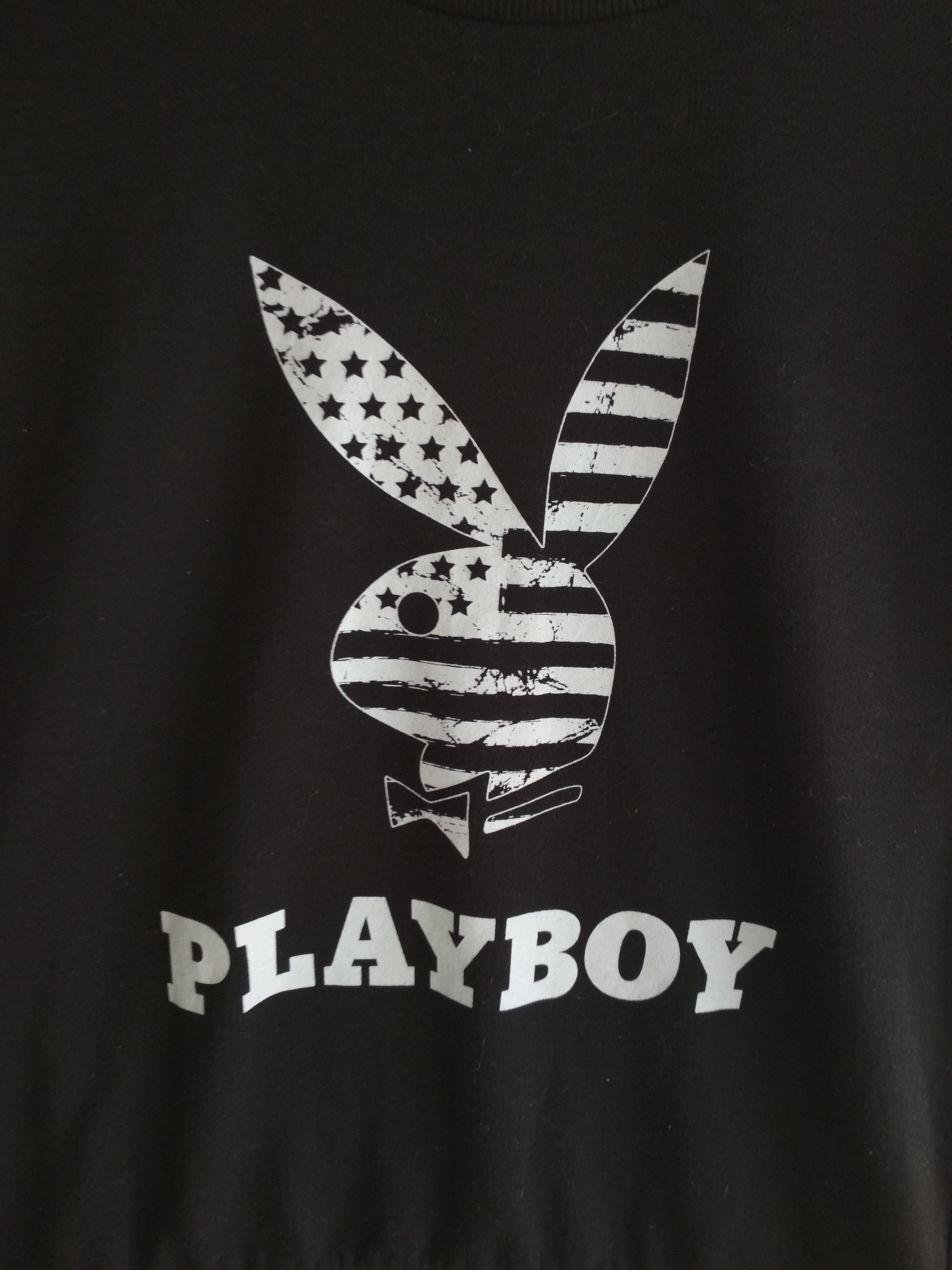 Playboy PLAYBOY BIG LOGO USA FLAG WATERMARK SWEATSHIRT Size US M / EU 48-50 / 2 - 2 Thumbnail