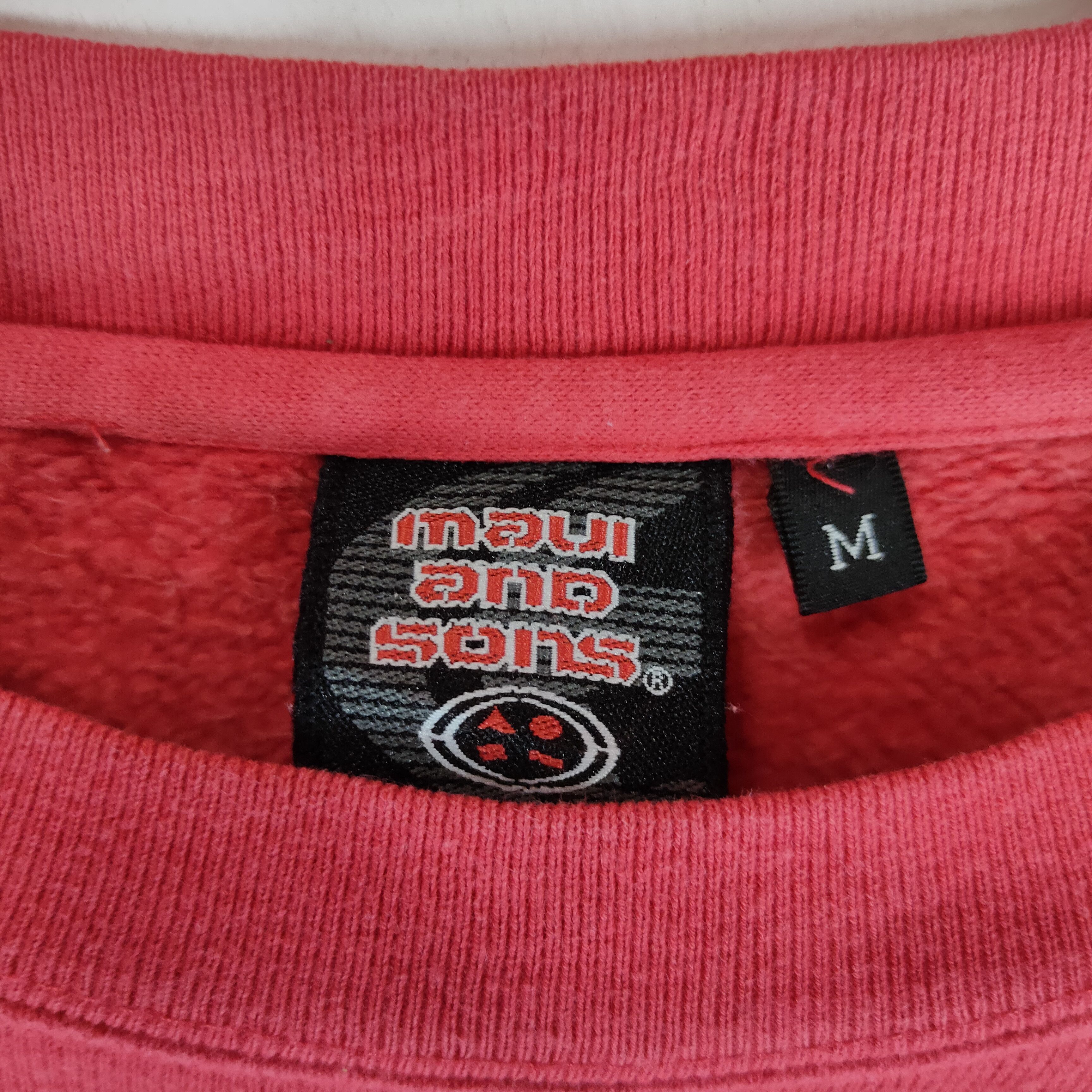 Maui and Sons MAUI AND SONS Hawaiian Surfing Big Logo Sweatshirt Size US L / EU 52-54 / 3 - 4 Thumbnail