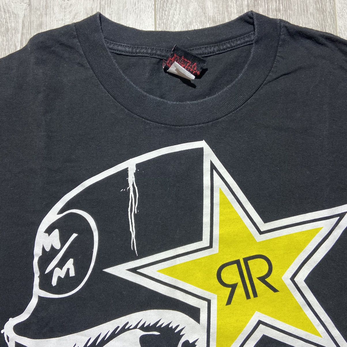 Metal Mulisha × Rockstar Games × Vintage Vintage Metal Mulisha x Rockstar T-Shirt Size US XL / EU 56 / 4 - 2 Thumbnail