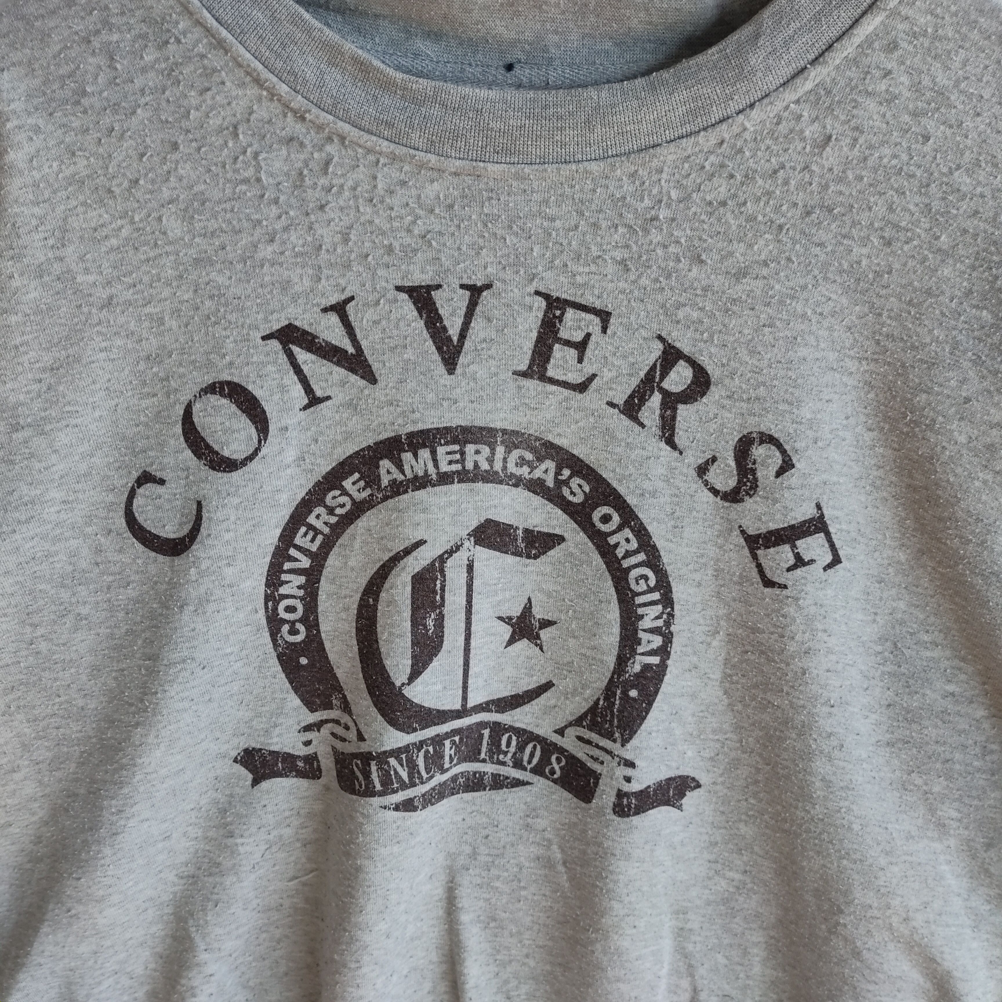 Converse CONVERSE Big Logo Spell Out Rare Sweatshirt Size US XXL / EU 58 / 5 - 2 Thumbnail