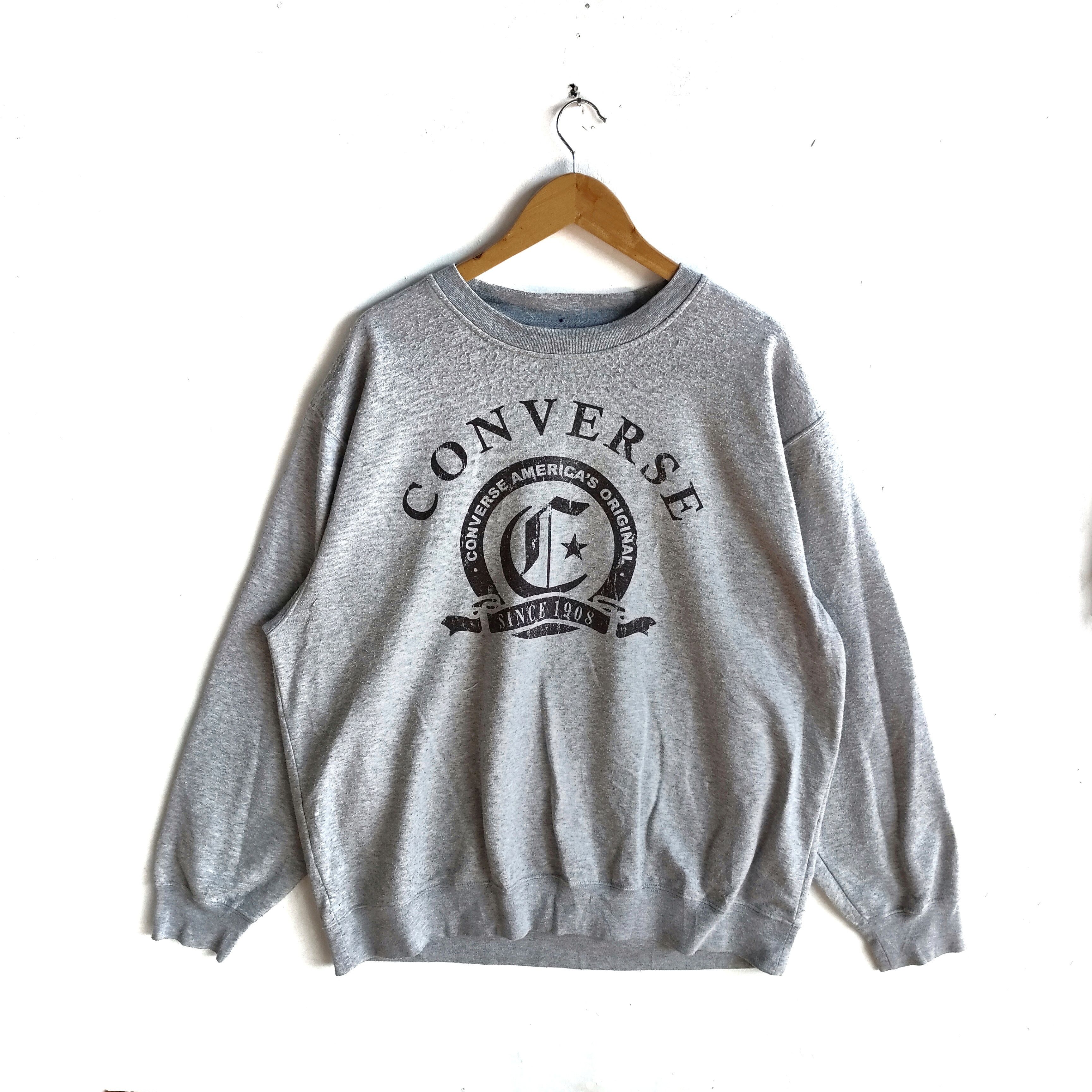 Converse CONVERSE Big Logo Spell Out Rare Sweatshirt Size US XXL / EU 58 / 5 - 1 Thumbnail