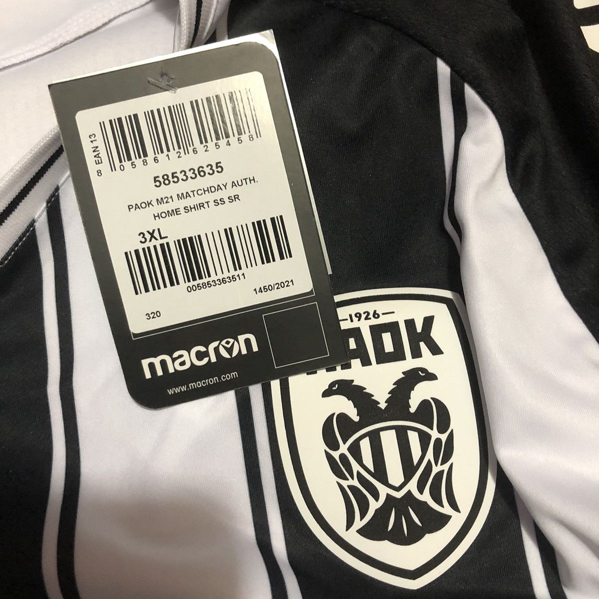 Paok 21/22 home shirt (Bnwt)