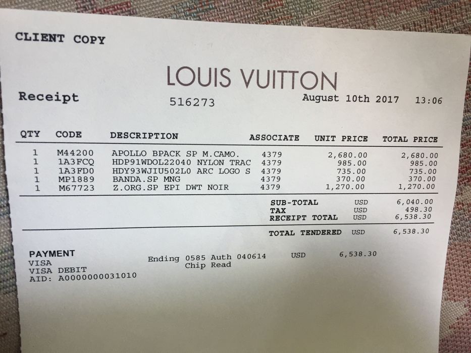 Louis Vuitton x Supreme Camo Trackpants
