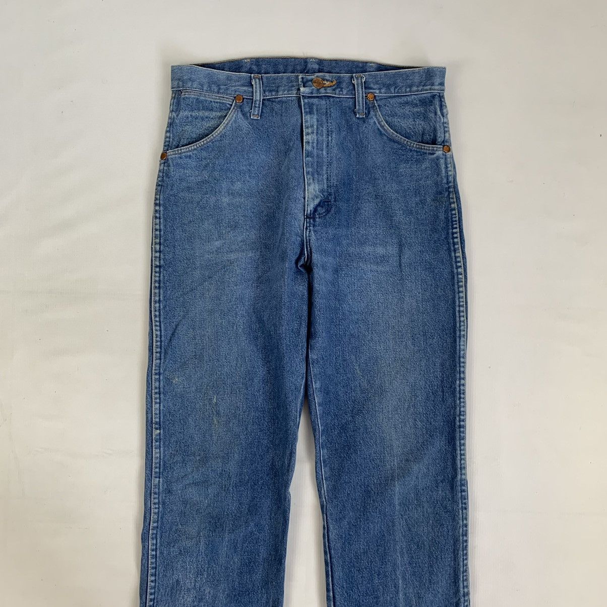 Vintage Vintage Wrangler Denim Jeans Pants Size US 32 / EU 48 - 2 Thumbnail