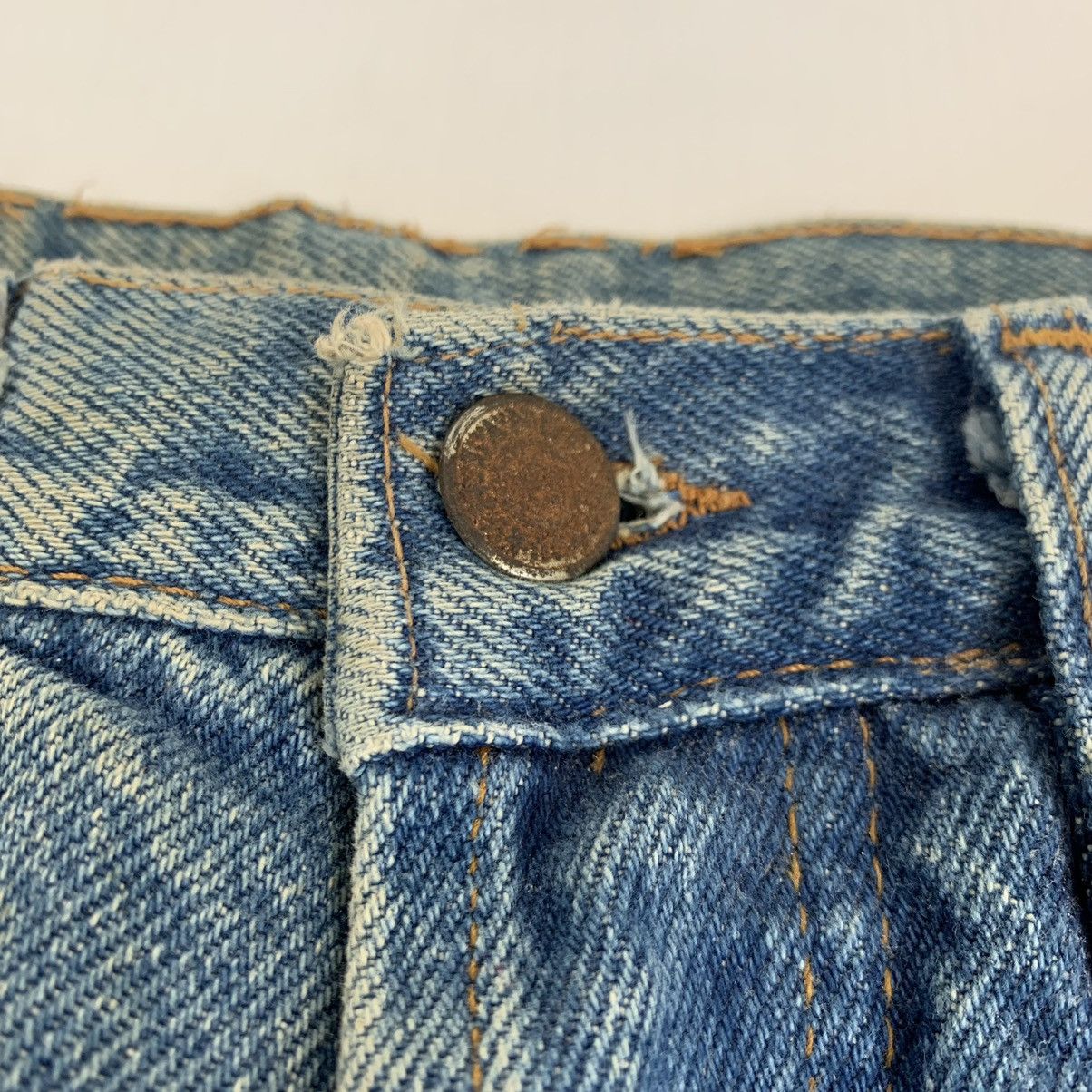 Vintage Vintage Designer H. Landers Patchwork Style Denim Jeans Pant Size US 27 - 7 Thumbnail