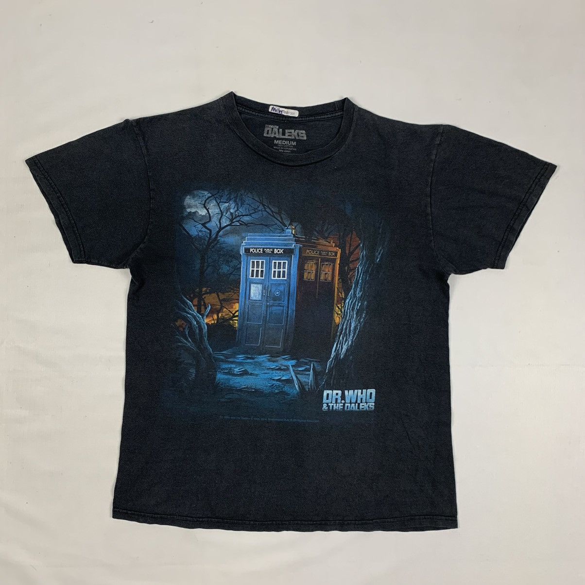 Vintage Dr. Who And The Daleks Vintage Movie Shirt Size US M / EU 48-50 / 2 - 1 Thumbnail