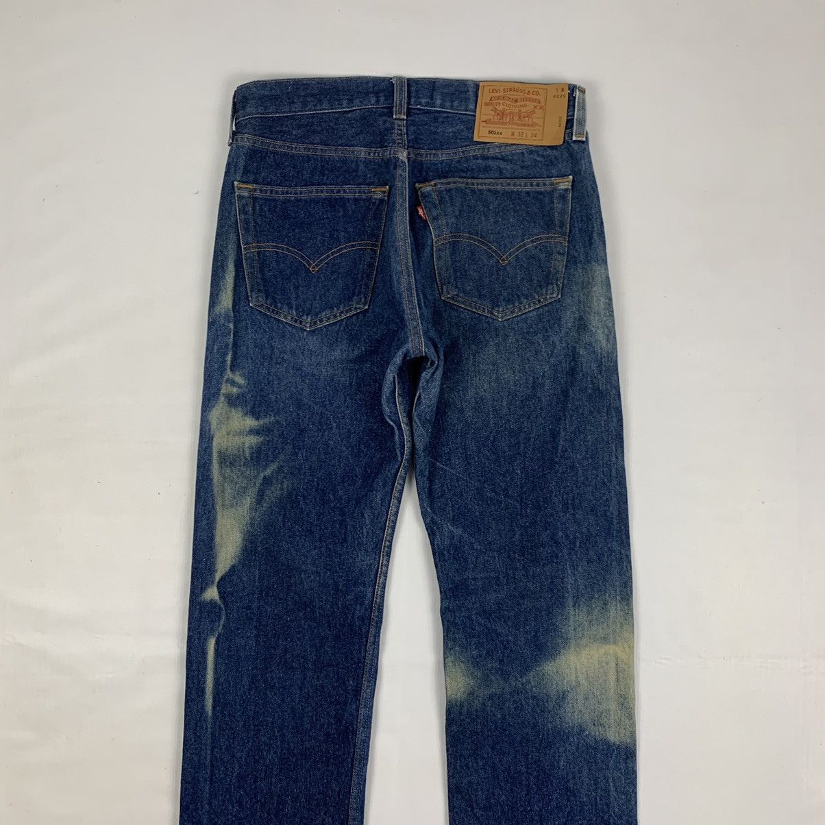Levi's Vintage Sun Faded Levi’s 501xx Denim Jeans Pants Size US 31 - 2 Thumbnail