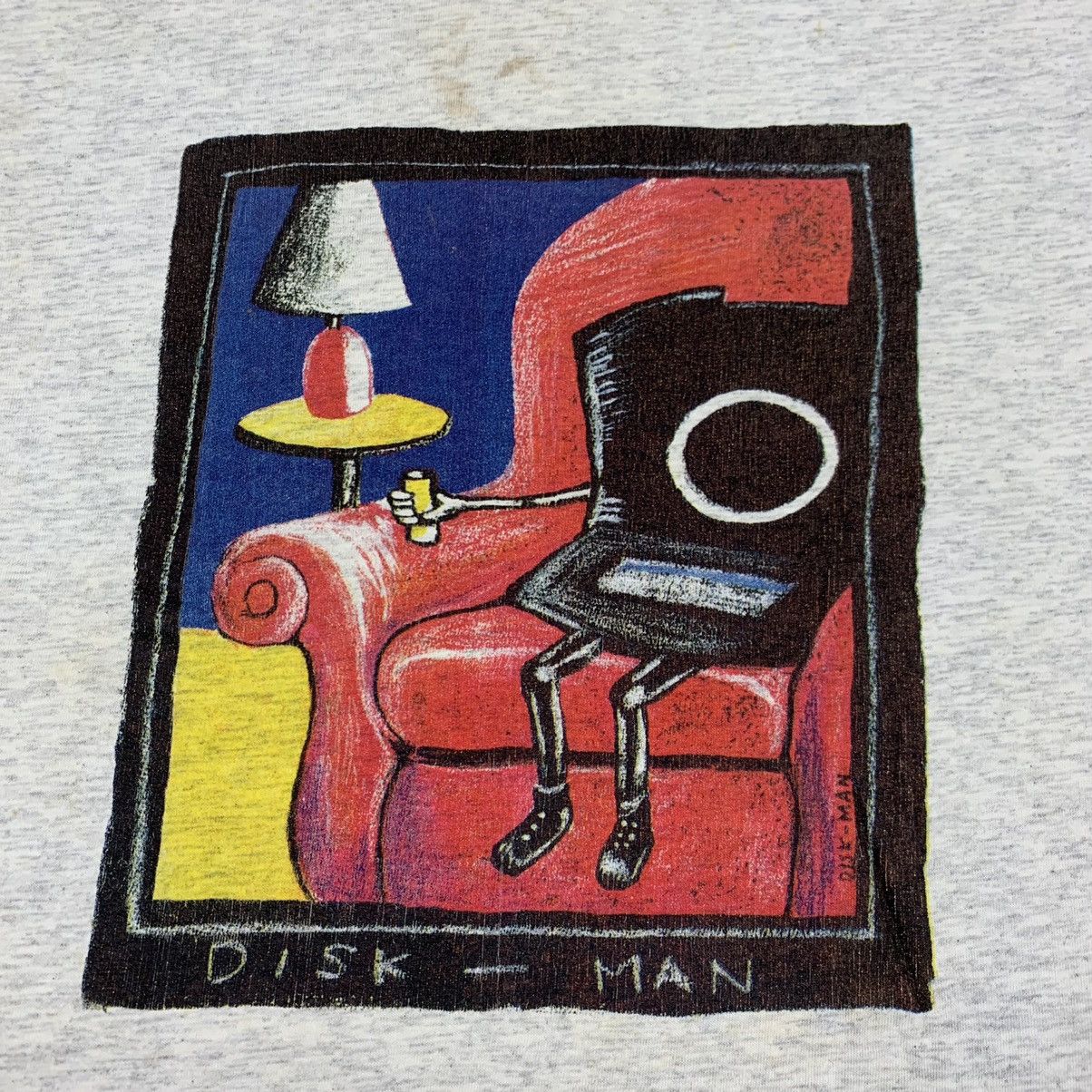 Vintage Vintage Disk-Man Pop Art Shirt Size US M / EU 48-50 / 2 - 5 Thumbnail
