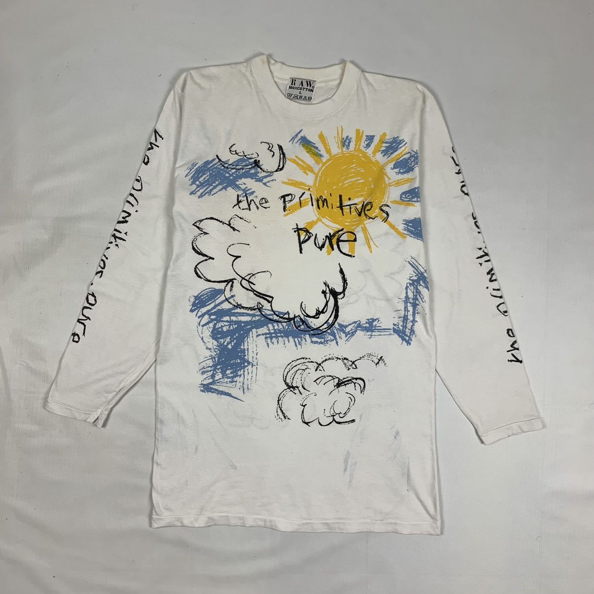 Band Tees Vintage The Primitives Band Pure Album Promote Long Sleeve Size US L / EU 52-54 / 3 - 2 Thumbnail