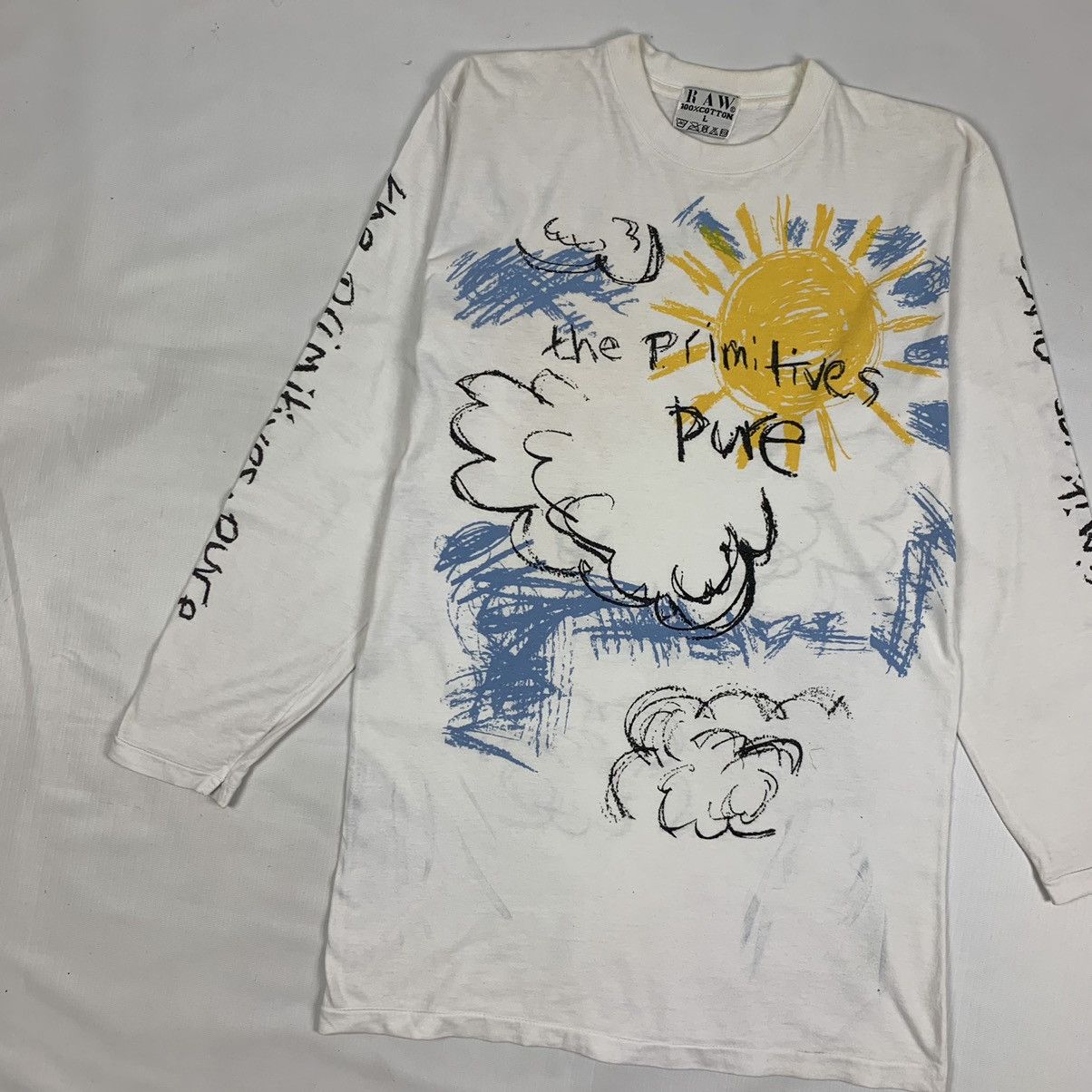 Band Tees Vintage The Primitives Band Pure Album Promote Long Sleeve Size US L / EU 52-54 / 3 - 3 Thumbnail