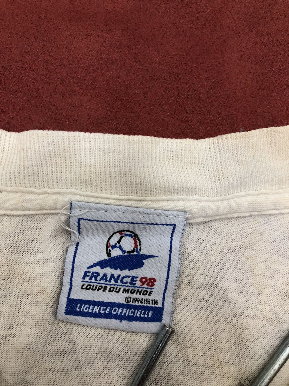 Vintage Vintage football World Cup 1998 Size US XL / EU 56 / 4 - 3 Thumbnail
