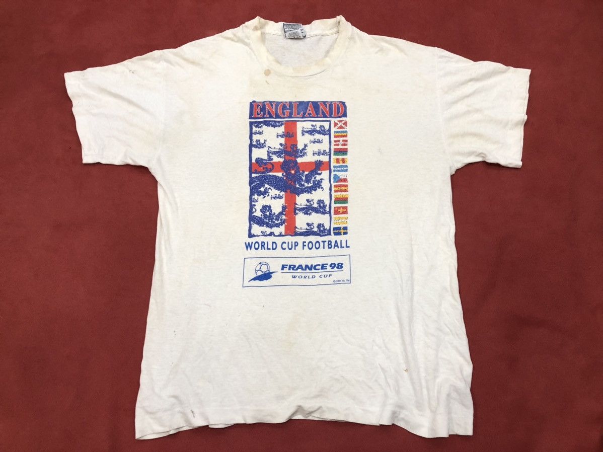 Vintage Vintage football World Cup 1998 Size US XL / EU 56 / 4 - 1 Thumbnail