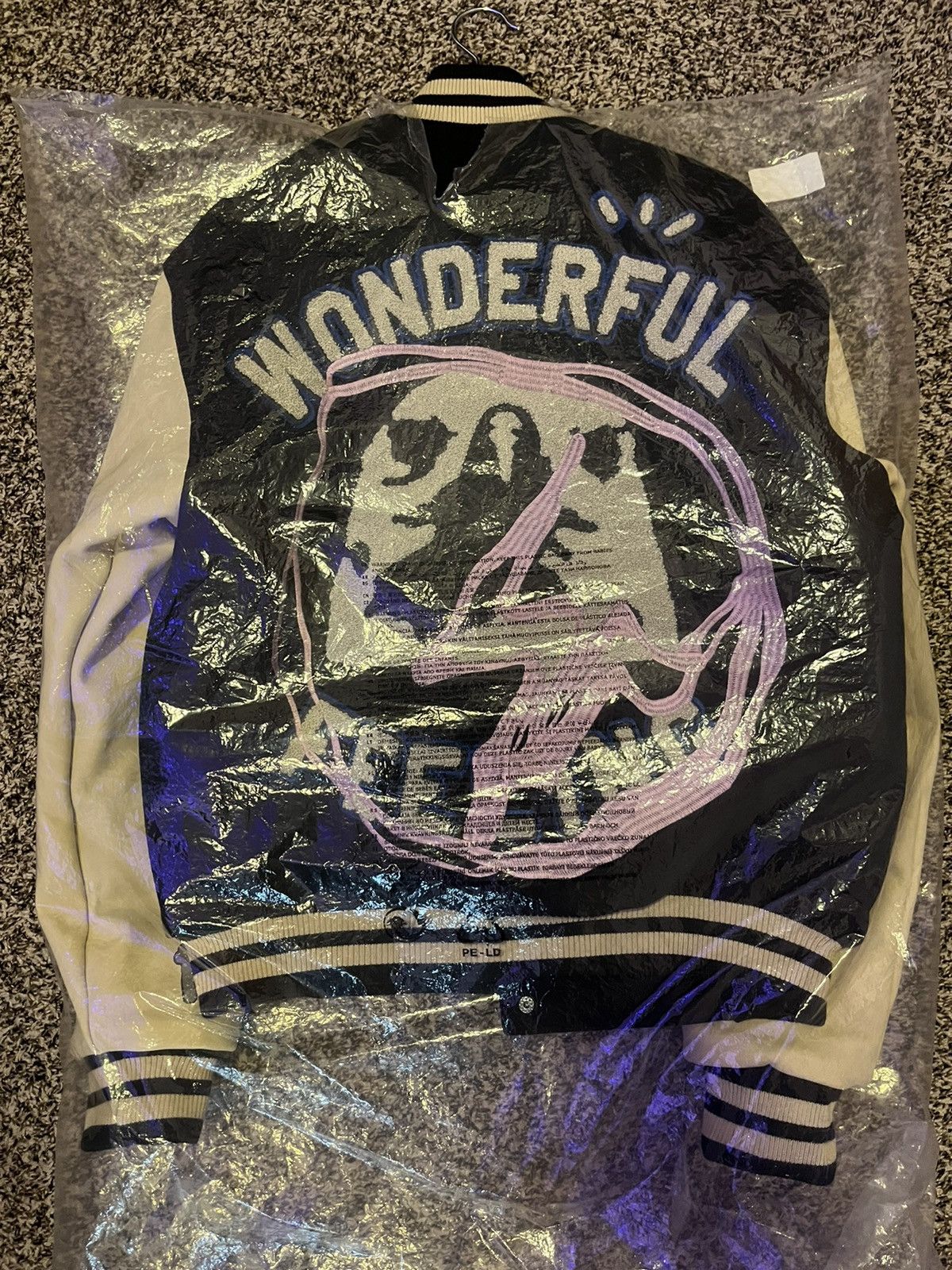 travis scott fragment varsity jacket