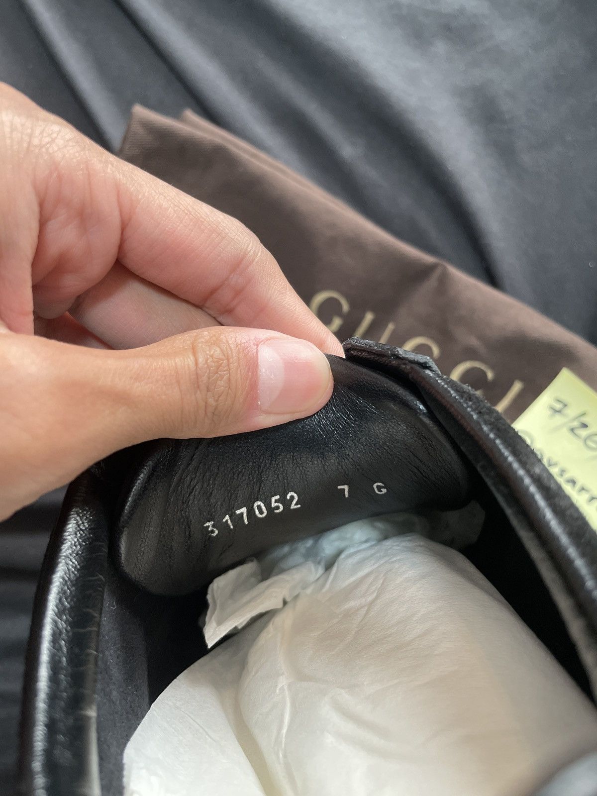 Gucci NEW PRAGA PRINTED/SOFTY TEK - NERO Size US 8 / EU 41 - 8 Thumbnail