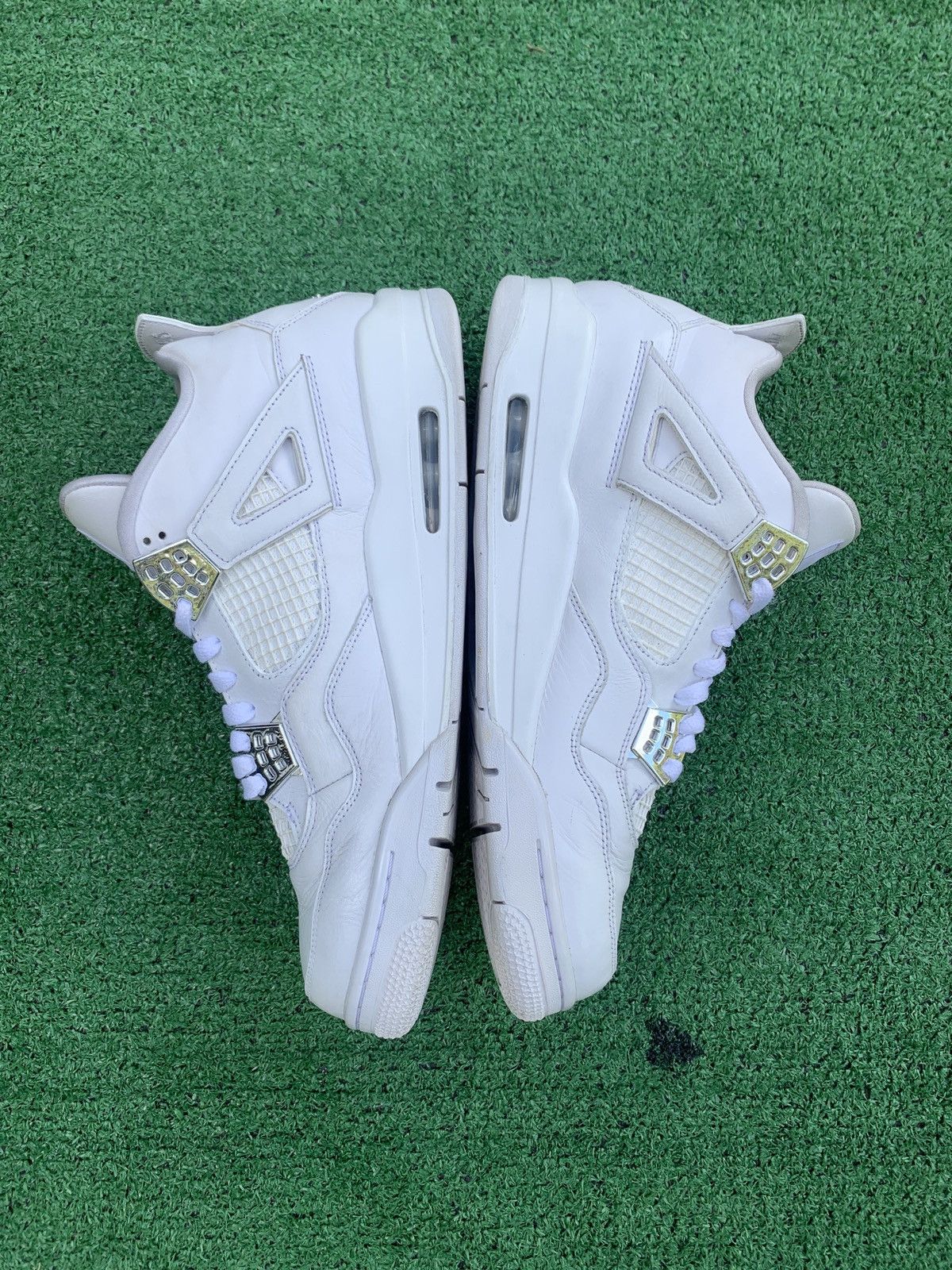 Jordan Brand Air Jordan 4 Retro 2017 Pure Money 2017 Size US 13 / EU 46 - 3 Thumbnail