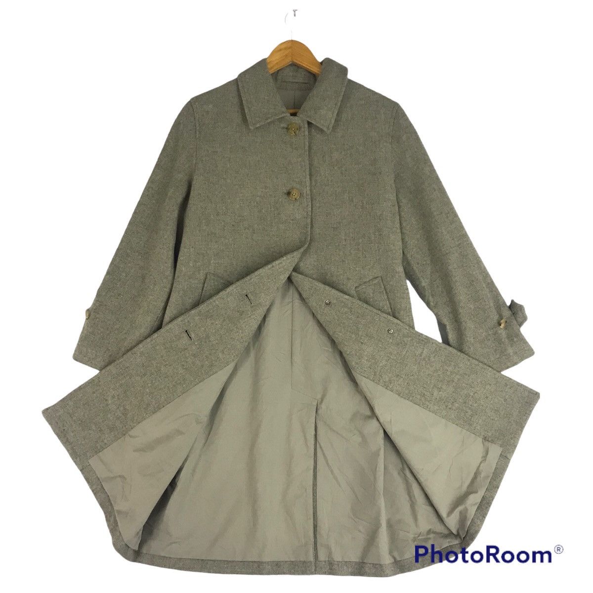 Margaret Howell Margaret Howell Wool long Coat Jacket For woman Size US L / EU 52-54 / 3 - 1 Thumbnail
