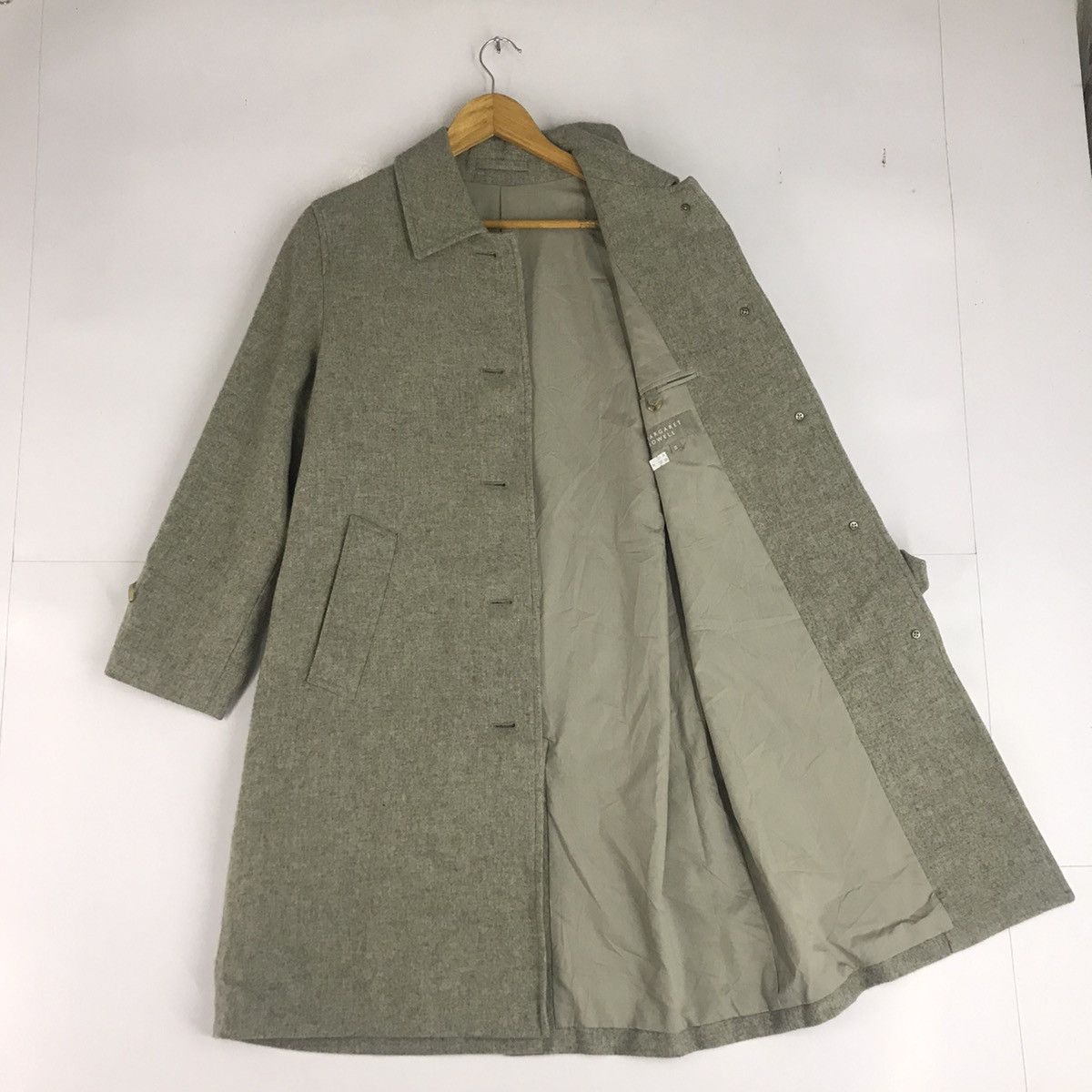 Margaret Howell Margaret Howell Wool long Coat Jacket For woman Size US L / EU 52-54 / 3 - 6 Thumbnail