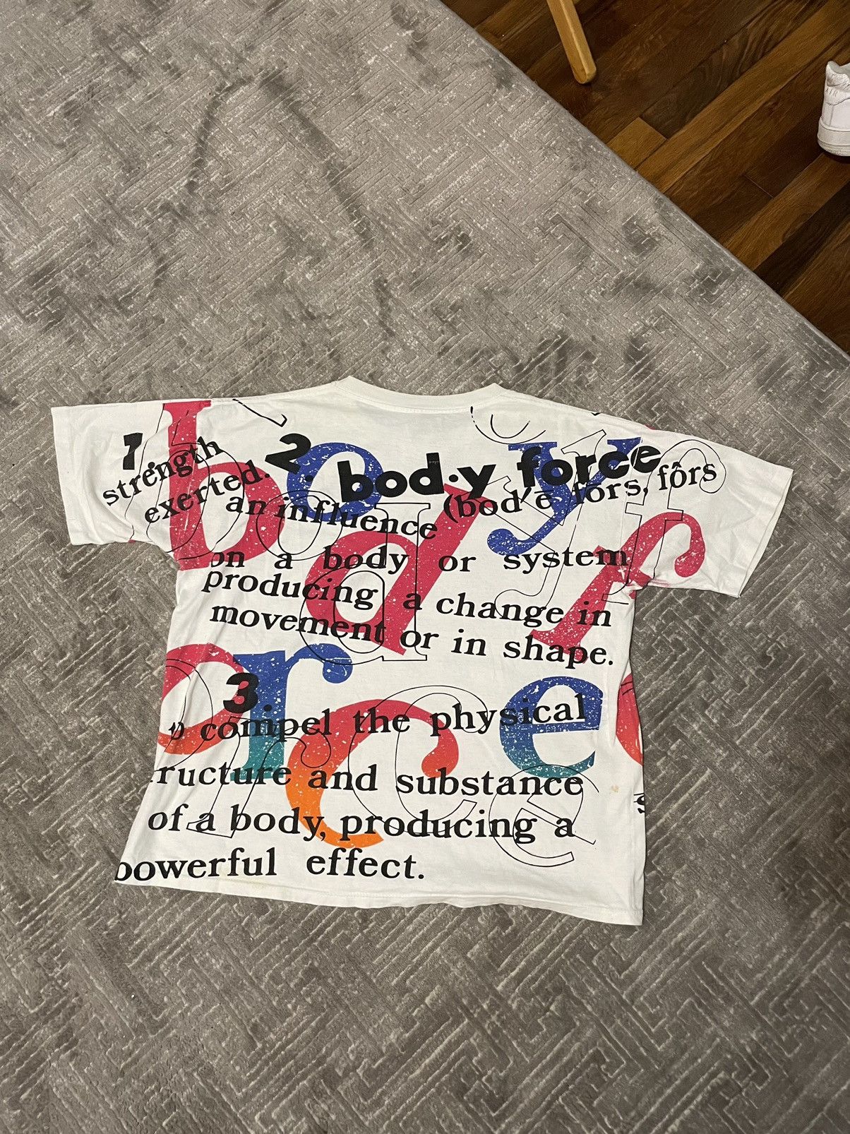 Vintage AOP BODY FORCE TEE Size US M / EU 48-50 / 2 - 2 Thumbnail