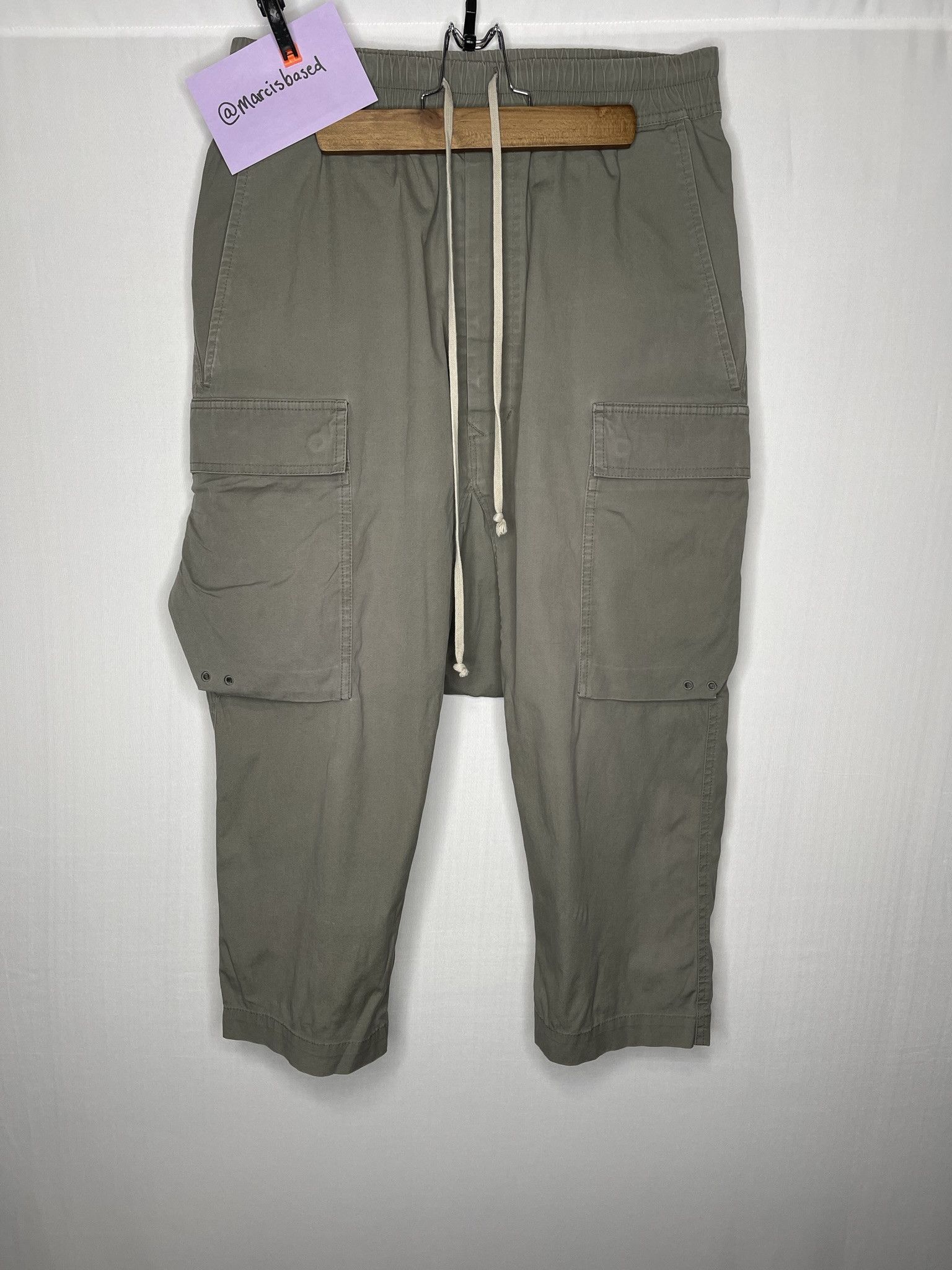 Rick Owens [FINAL DROP] Walrus SS17 Cropped Pants (RU17S9381
