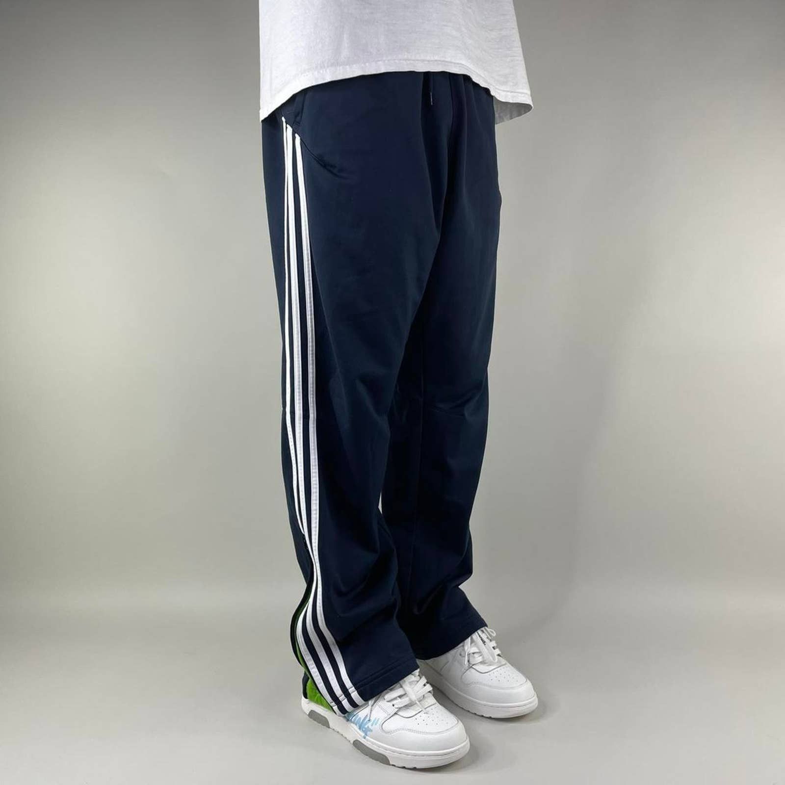 Adidas Super Sick Navy Blue Adidas Trackpants Size US 34 / EU 50 - 4 Preview