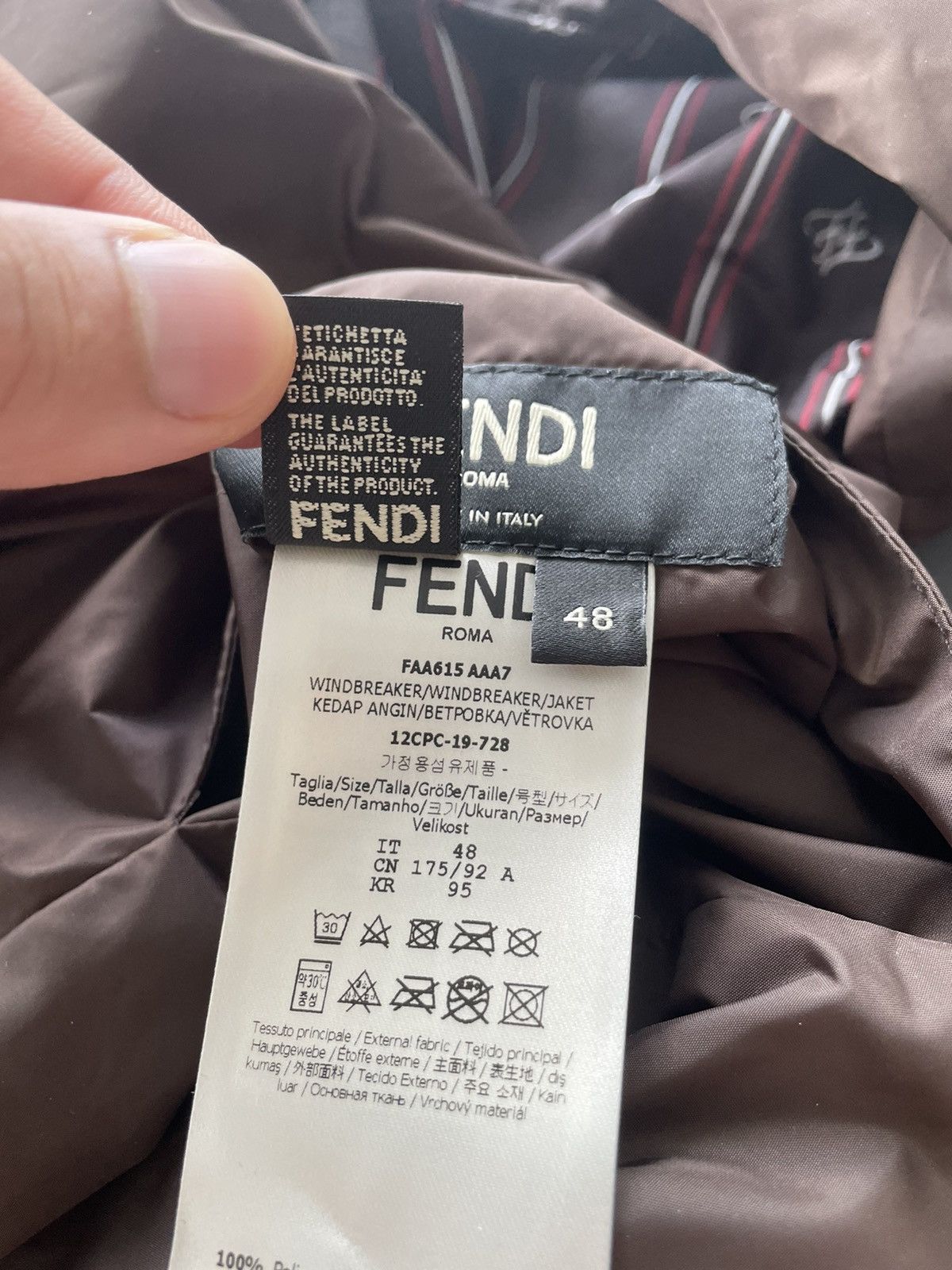Fendi $2,500 Super Runway New FF Logo Reversible Bomber Jacket Size US S / EU 44-46 / 1 - 8 Thumbnail