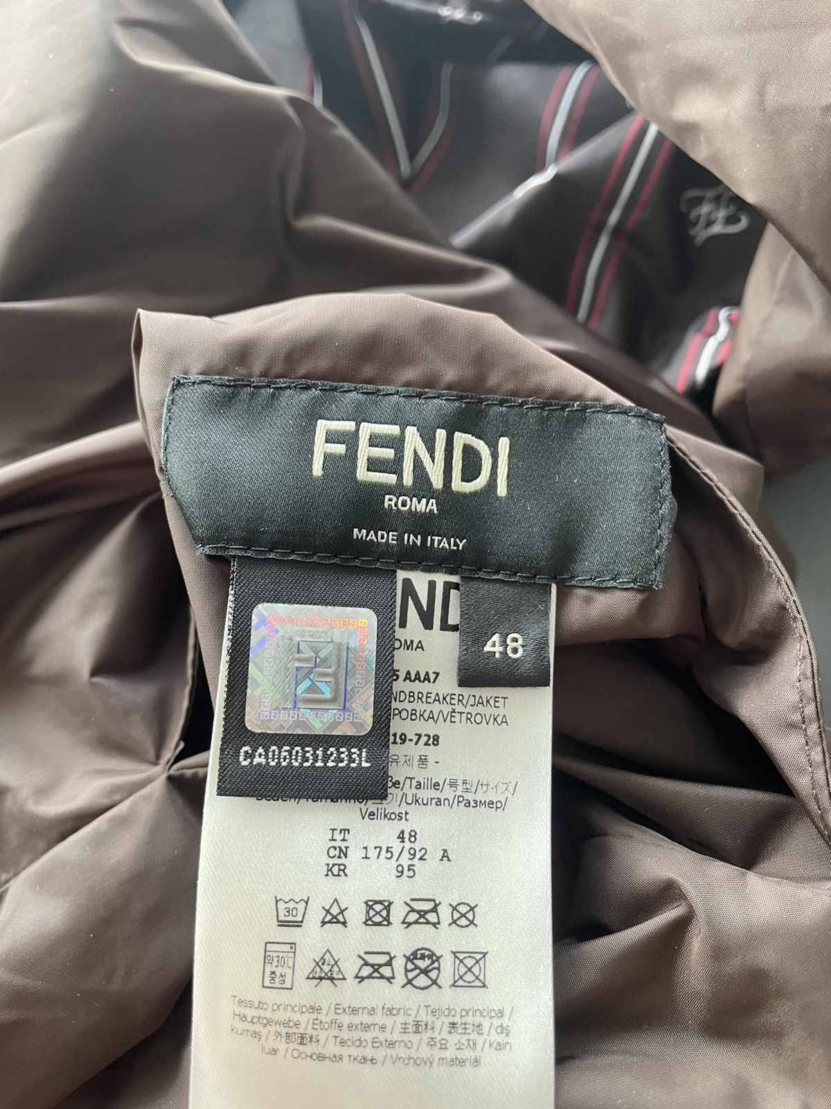 Fendi $2,500 Super Runway New FF Logo Reversible Bomber Jacket Size US S / EU 44-46 / 1 - 7 Thumbnail