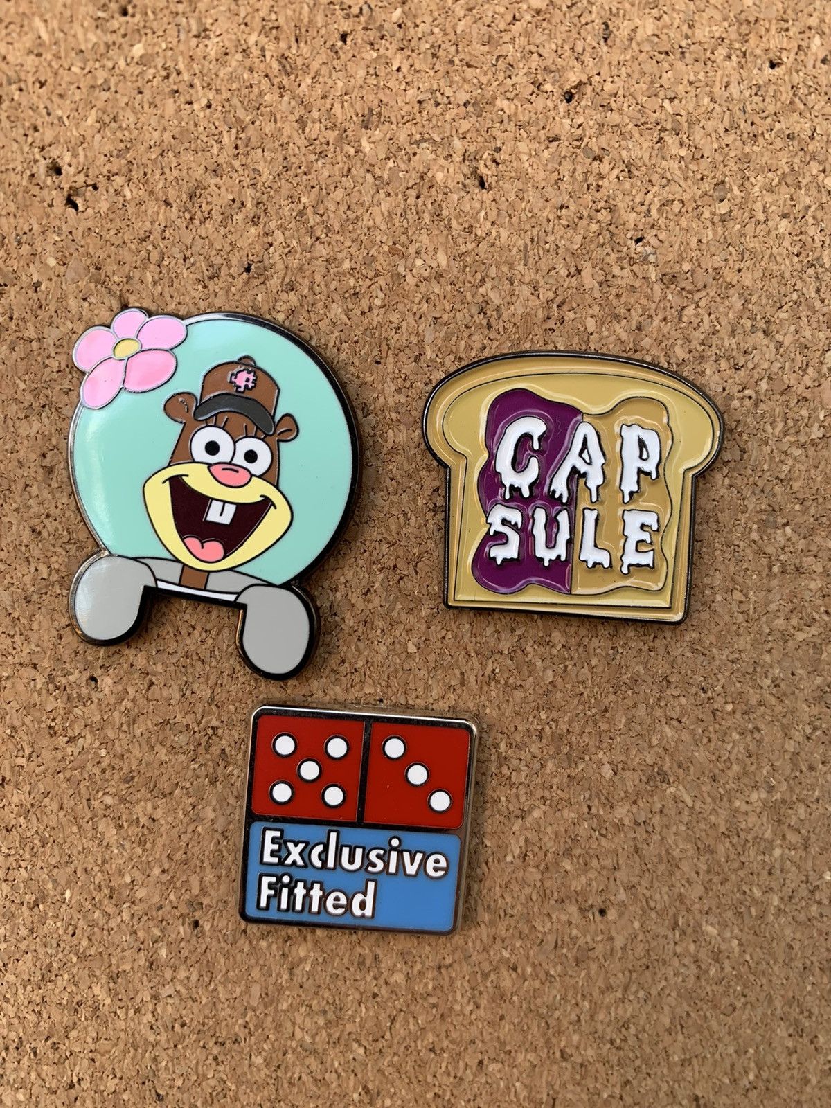 New Era Exclusive fitted hat pins Grailed