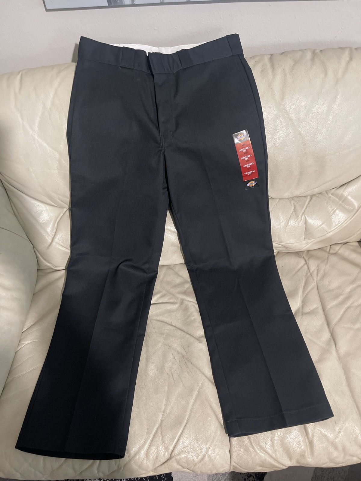 Dickies × Streetwear 90's Dickies 874 Black Faded Work Pants