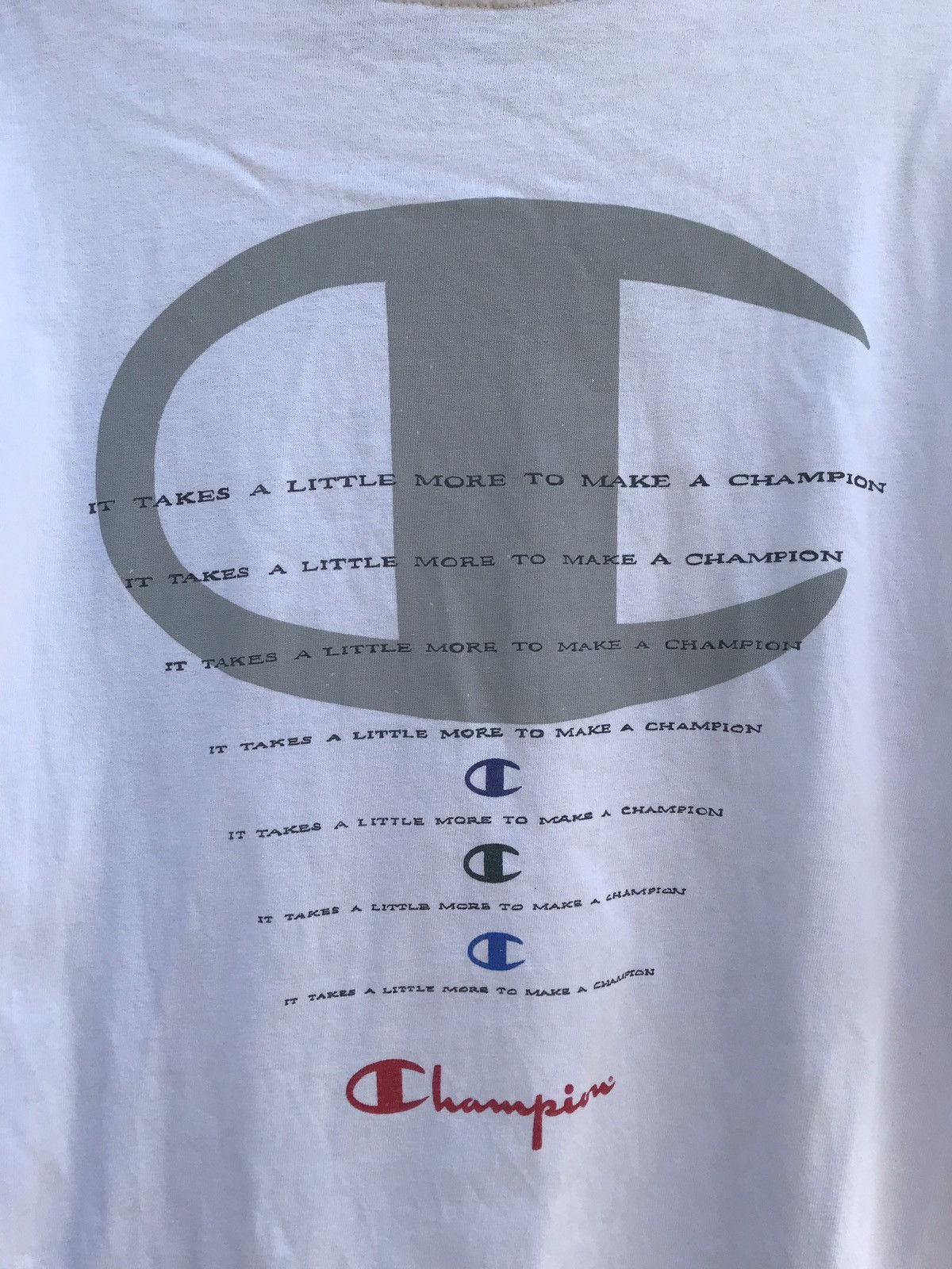Champion Vintage champion big logo Size US L / EU 52-54 / 3 - 1 Thumbnail